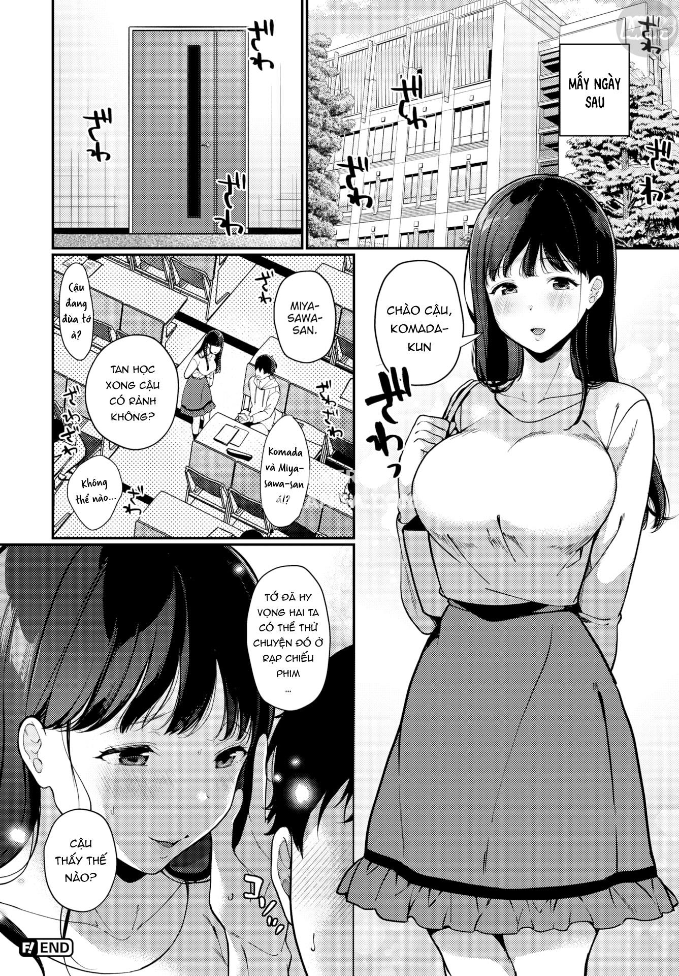 manhwax10.com - Truyện Manhwa Koe o Hisomete... Chương Oneshot Trang 20