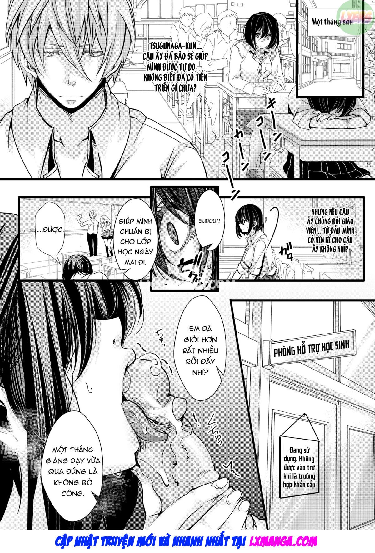 manhwax10.com - Truyện Manhwa Teihenkou no Chuunen Kyoushi ga Seito o Odoshite SEX Zanmai Chương Oneshot Trang 17