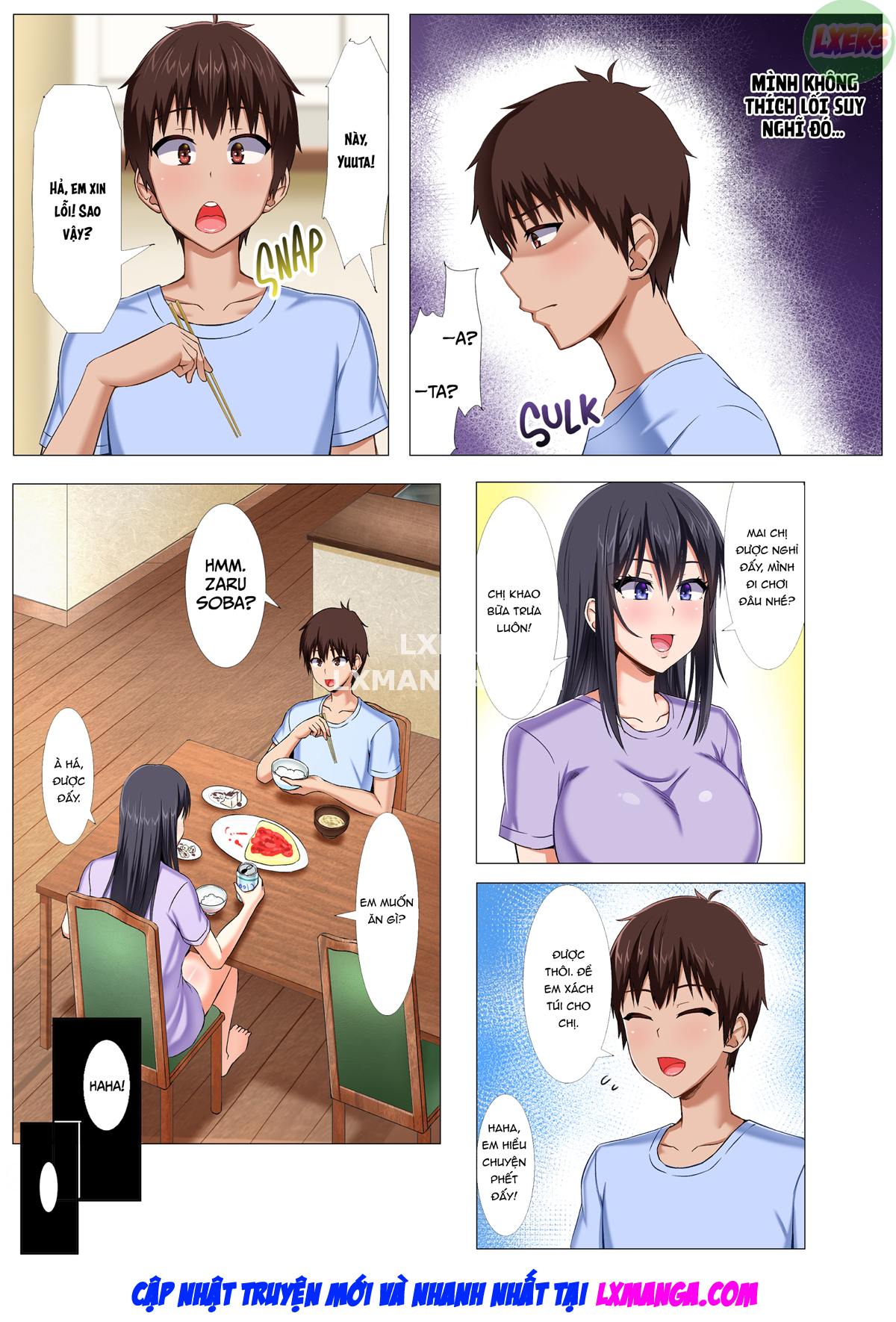 manhwax10.com - Truyện Manhwa Boku no Nee-san ga Erosugite Komattemasu! Chương Oneshot Trang 13