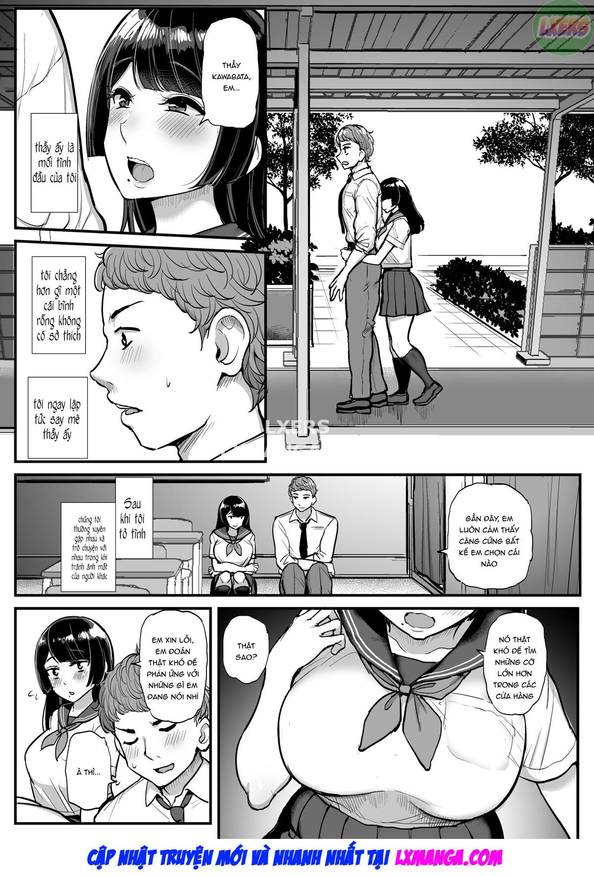 manhwax10.com - Truyện Manhwa Hakoiri Musume Otoko o Shiru. Chương Oneshot Kh ng che Trang 5