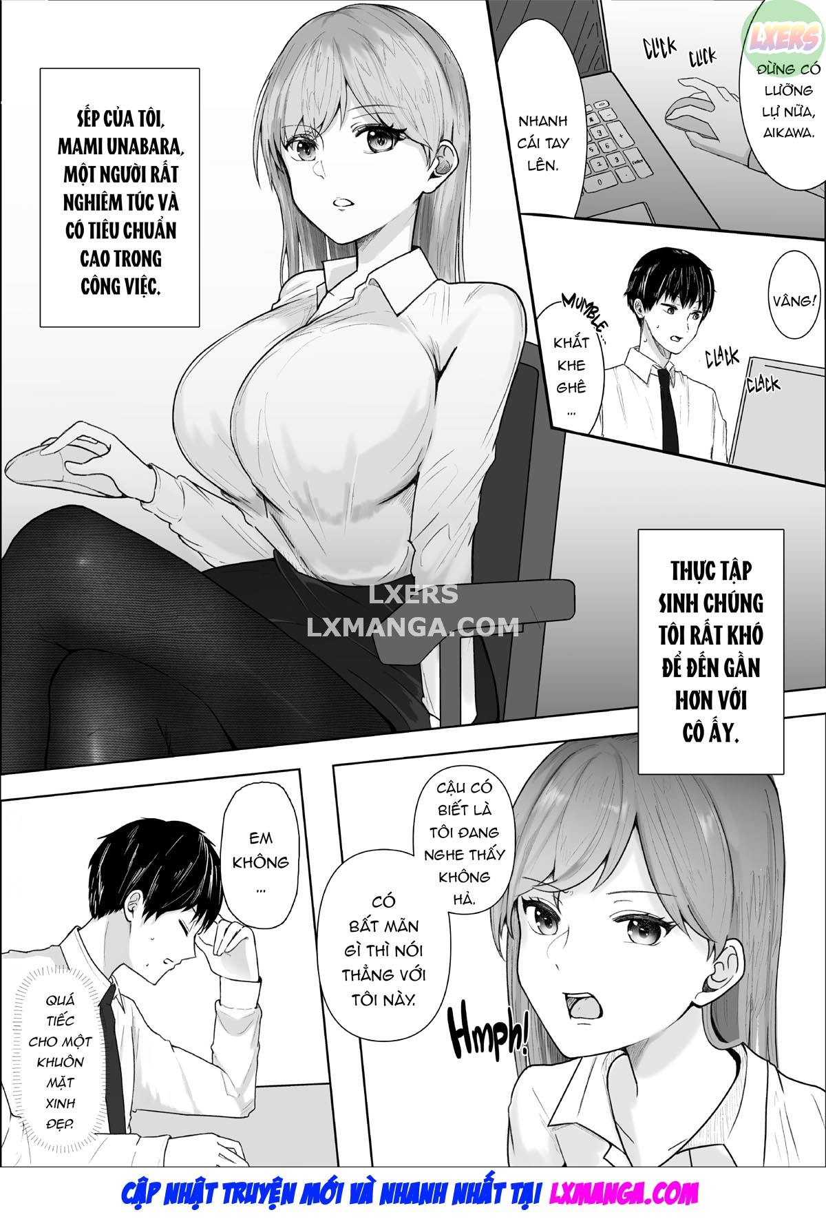 manhwax10.com - Truyện Manhwa Kibishii Onna Joushi no Pet ni Natta Boku Chương Oneshot Trang 3