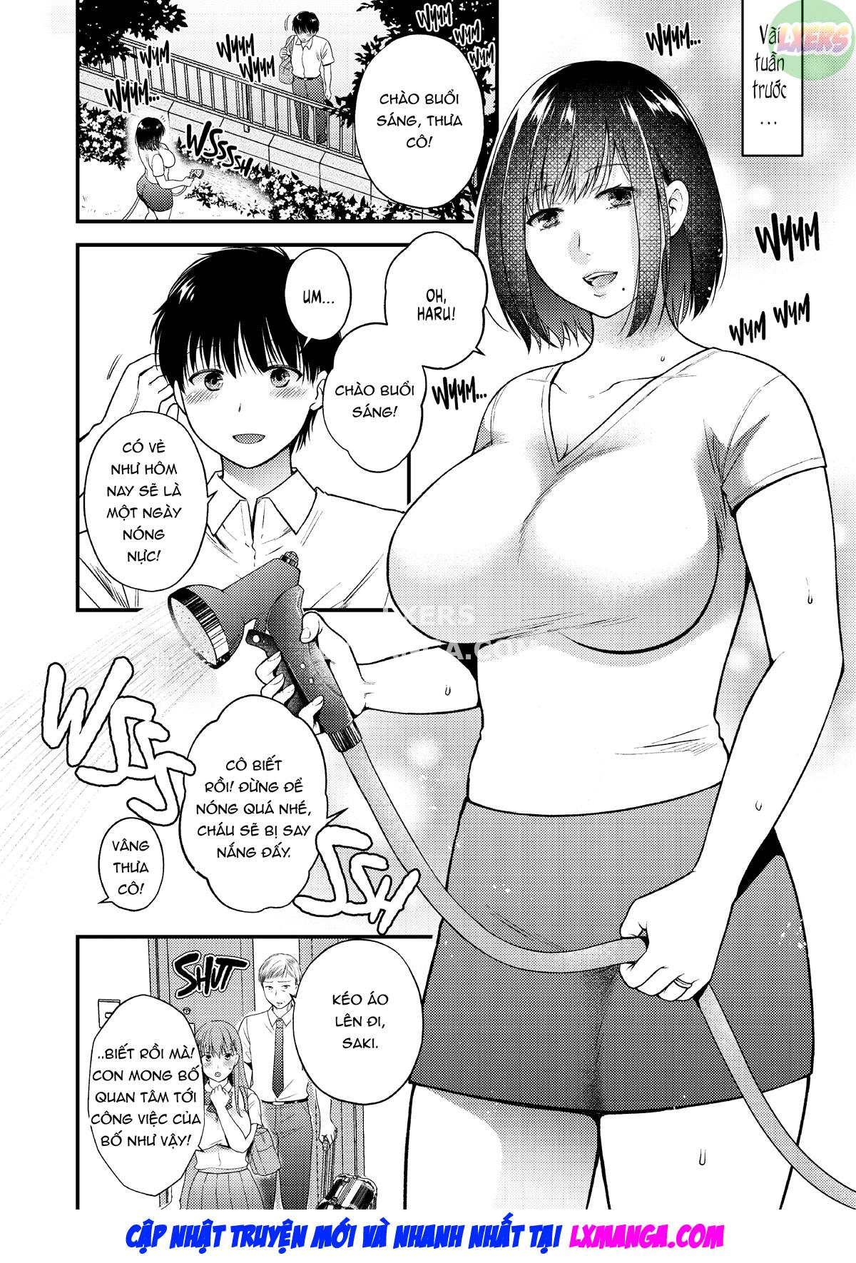 manhwax10.com - Truyện Manhwa Konna Hazu ja Nakatta Musume no Kareshi to Yuujin ni Dakareru Haha Chương Oneshot Trang 4