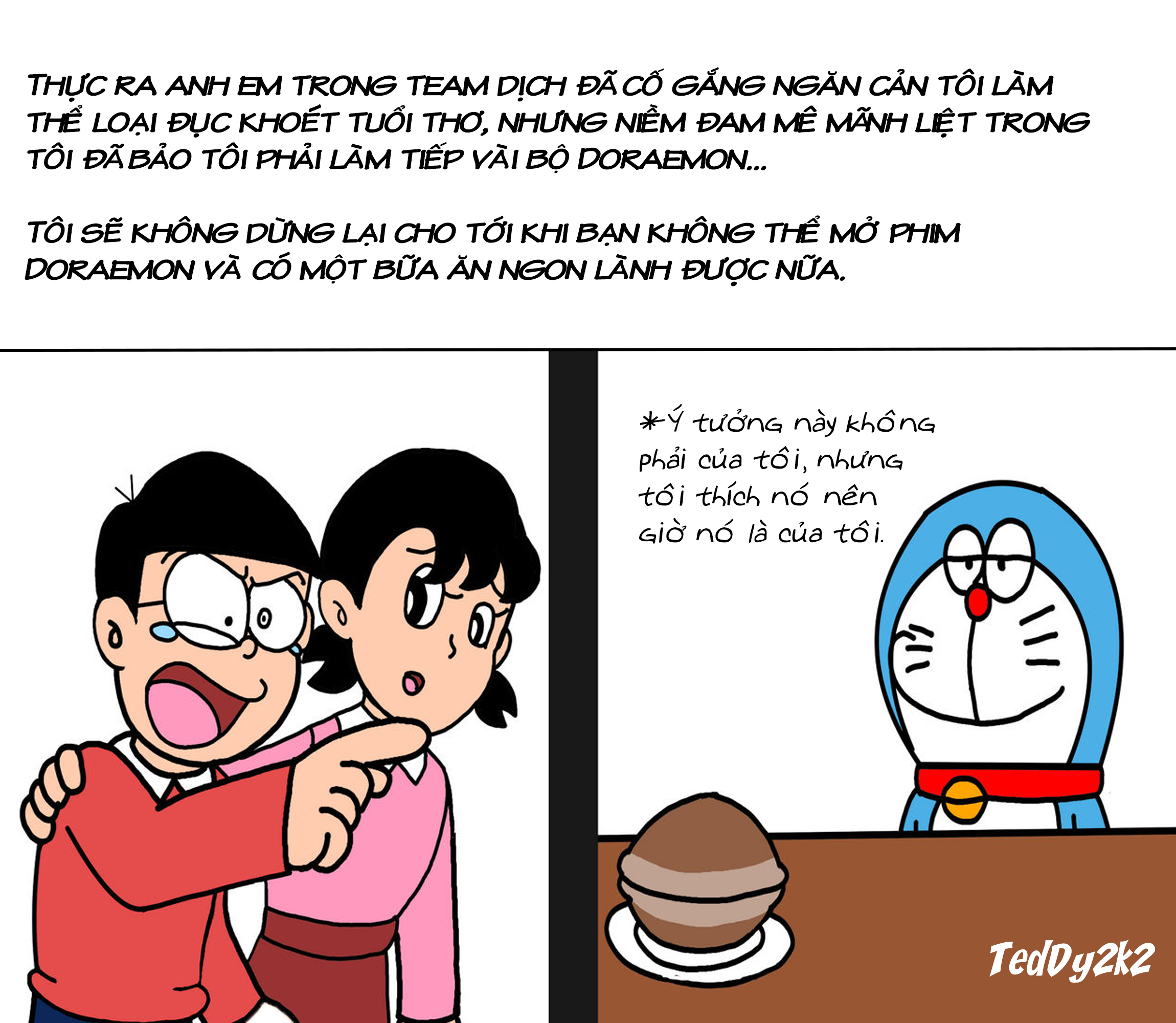 manhwax10.com - Truyện Manhwa IF- Siêu phẩm Doraemon Chương S c s n kh u c a Doraemon part 1 Trang 2