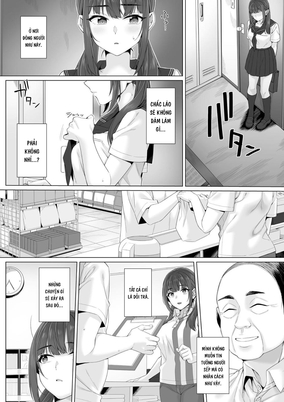 Junboku Joshikousei wa Oyaji Iro ni Somerarete Comic Ban Chương 2 Trang 6