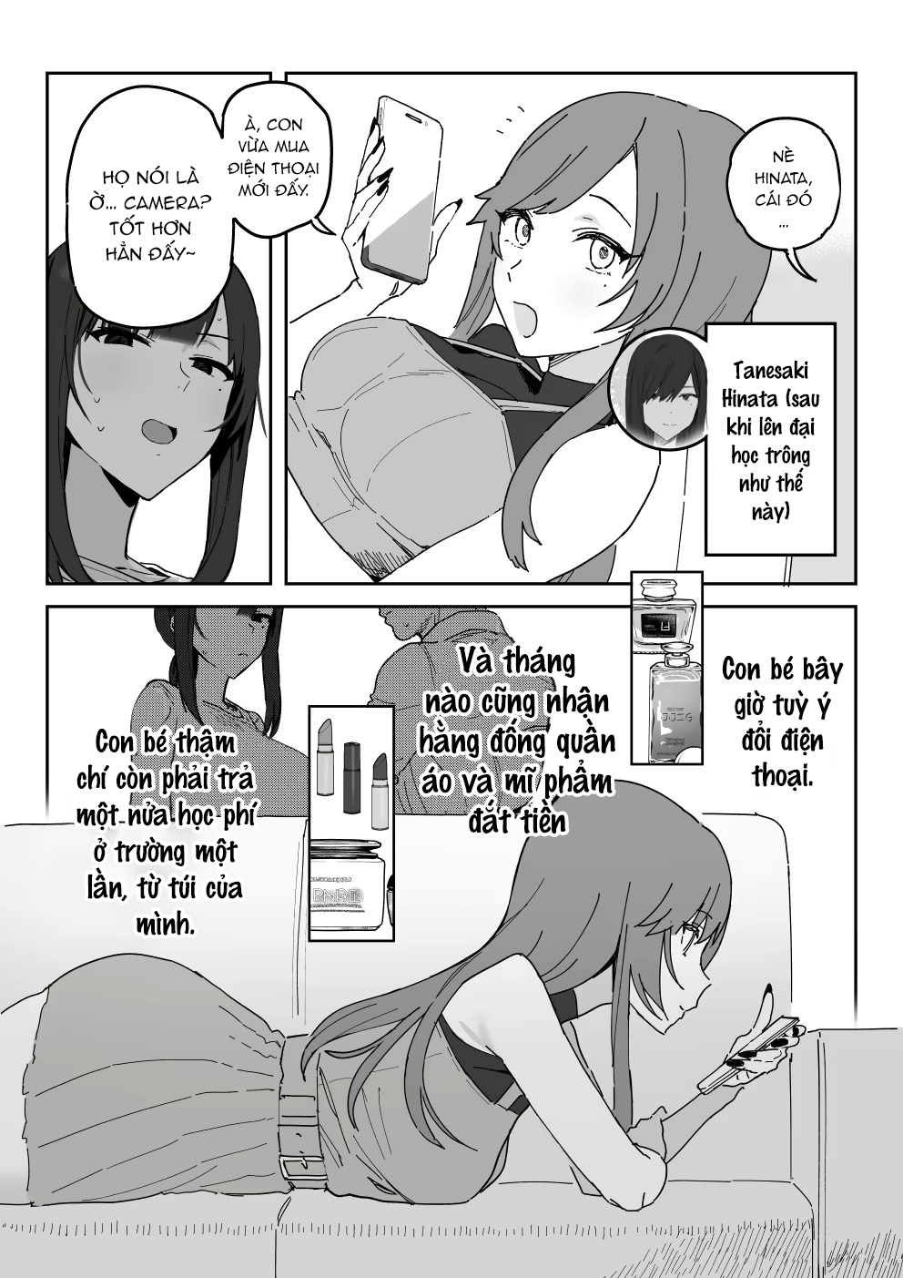 manhwax10.com - Truyện Manhwa Tanesaki Kaori (39) ra mắt phim Jav thay con gái yêu! Chương 1 Trang 5