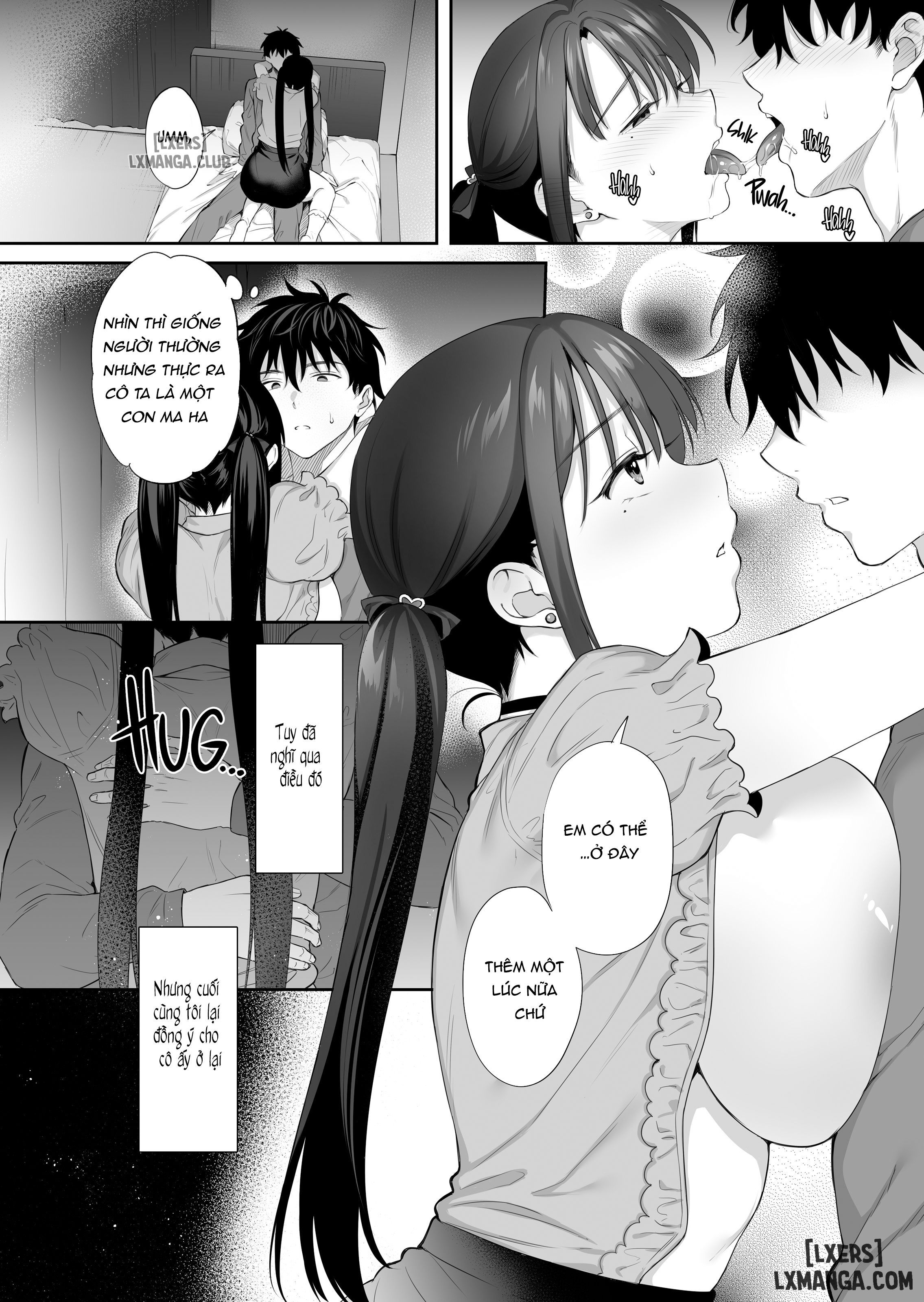 manhwax10.com - Truyện Manhwa Haikyo de Jirai Joshi to Yonakajuu Nakadashi Sex shita Hanashi Chương 2 Trang 24