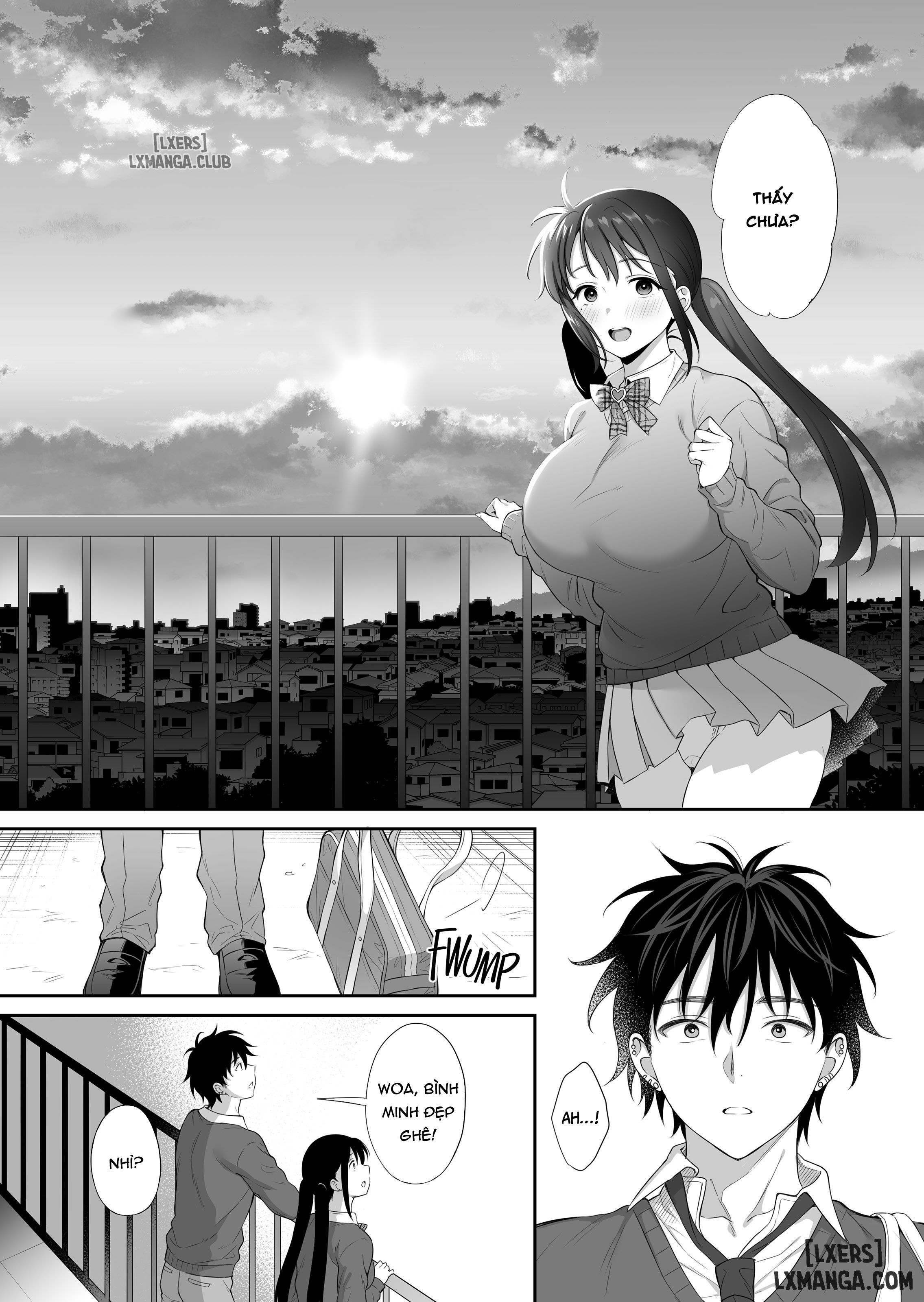 manhwax10.com - Truyện Manhwa Haikyo de Jirai Joshi to Yonakajuu Nakadashi Sex shita Hanashi Chương 2 Trang 49