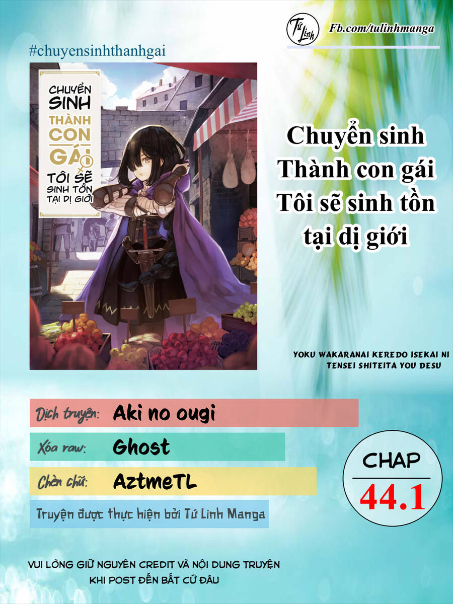 manhwax10.com - Truyện Manhwa Chuyển Sinh Thành Con Gái, Tôi Sẽ Sinh Tồn Tại Dị Giới Chương 44 1 Trang 2