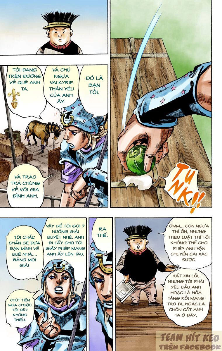 manhwax10.com - Truyện Manhwa Cuộc Phiêu Lưu Bí Ẩn Phần 7: Steel Ball Run Chương 95 Trang 37