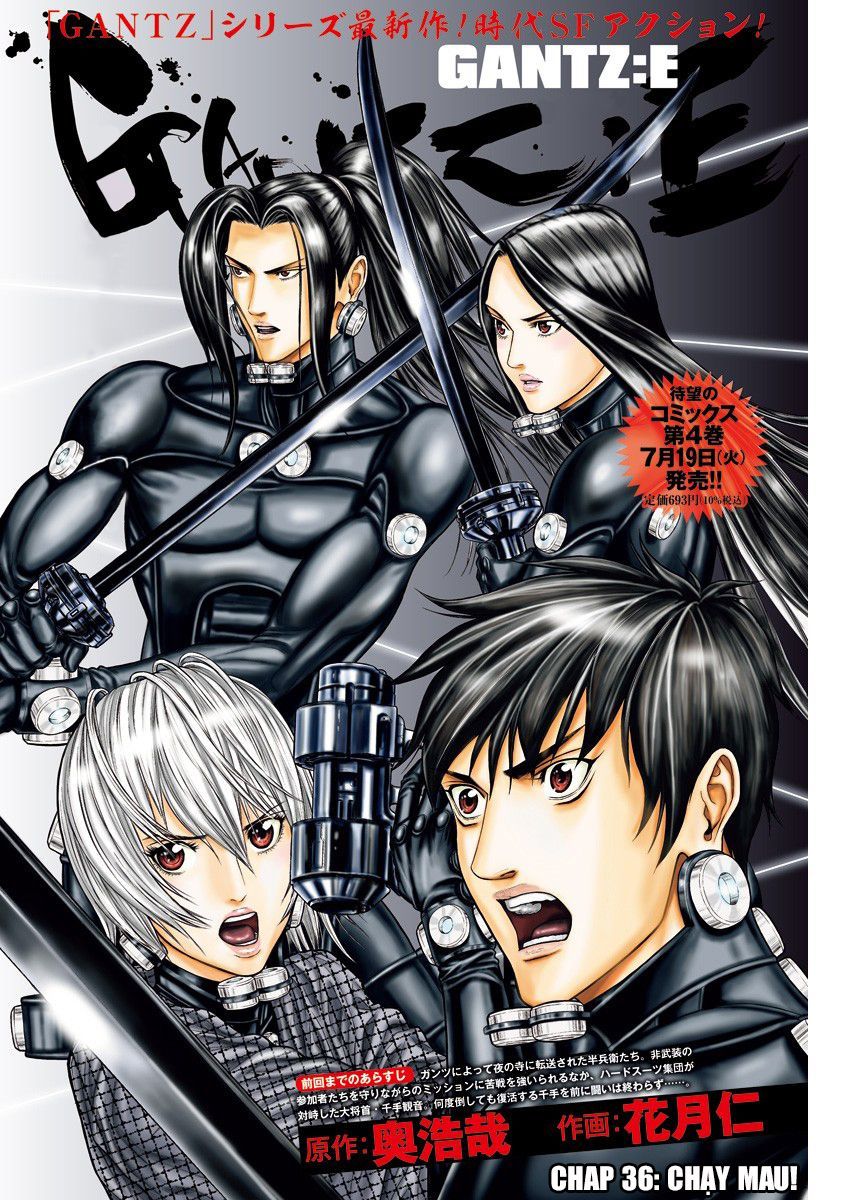 manhwax10.com - Truyện Manhwa Gantz Edo Chương 36 Ch y Mau Trang 3