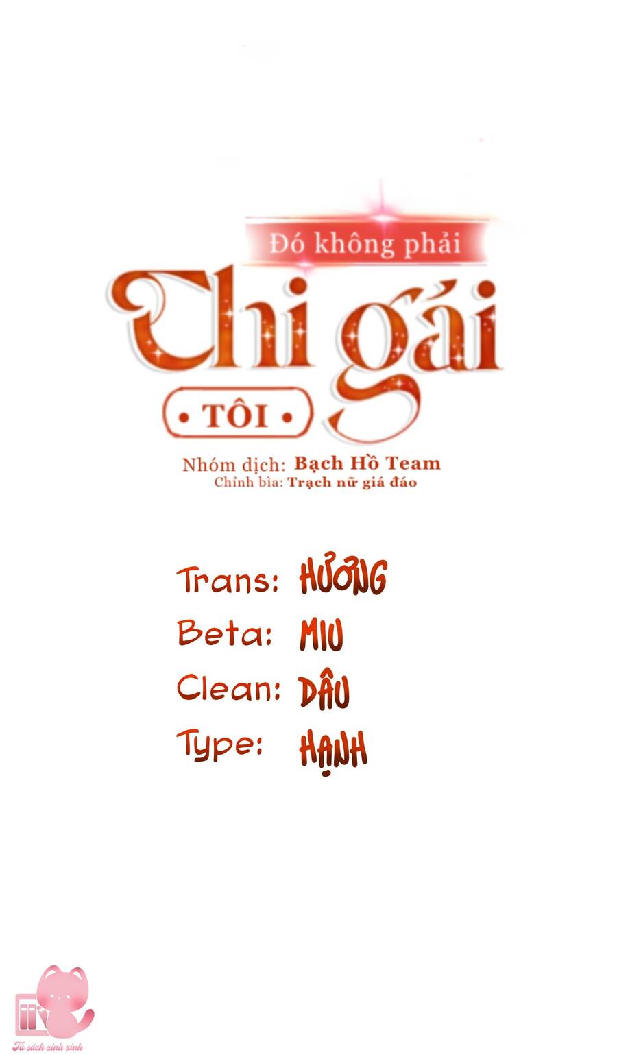 Đó Không Phải Chị Gái Tôi Chương 45 Trang 3