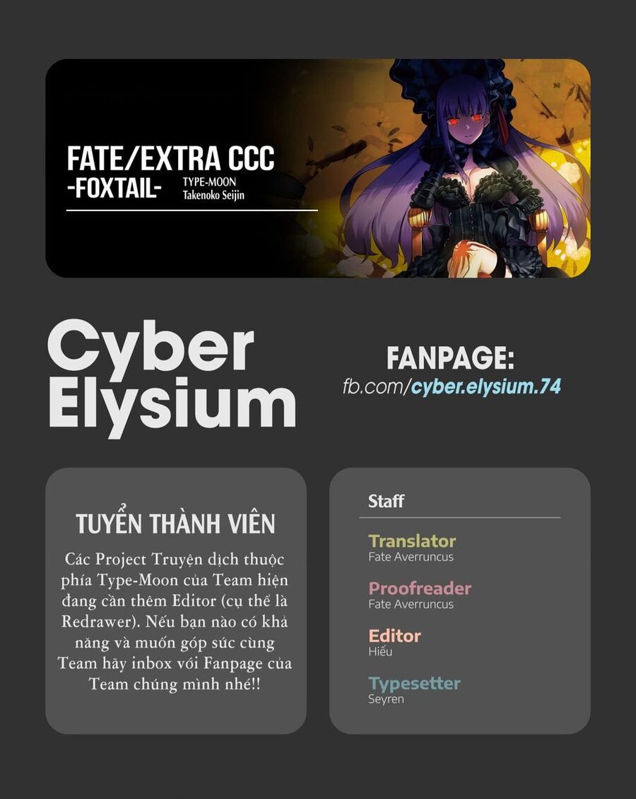 Fate/extra Ccc Fox Tail Chương 26 Trang 1