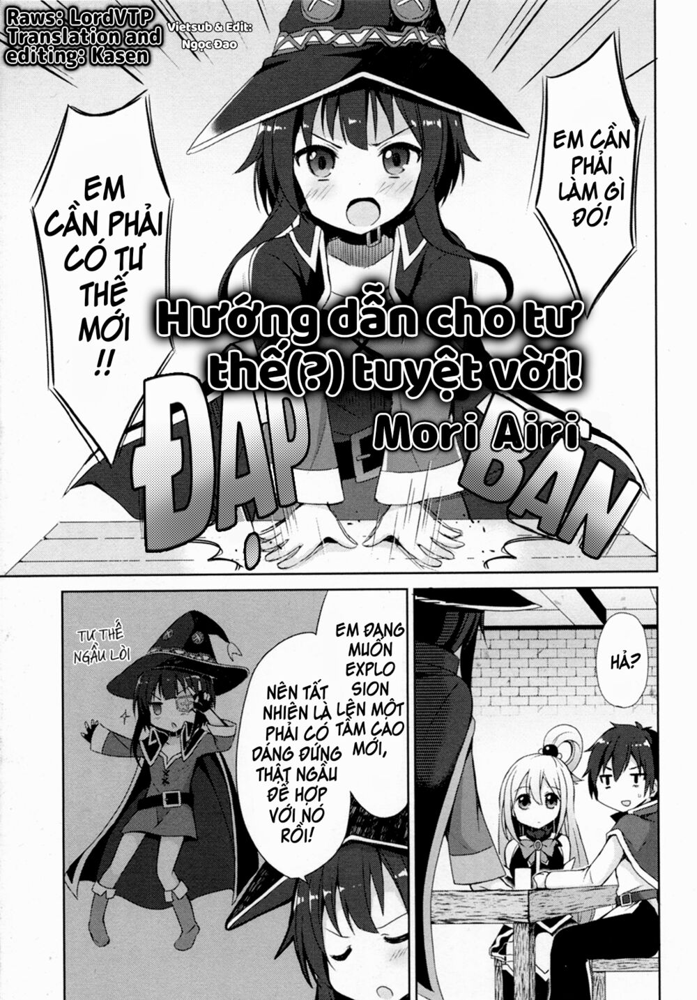 Konosuba : Tuyển Tập Megumin Chương 5 H ng d n cho t th Tuy t v i n y Trang 1