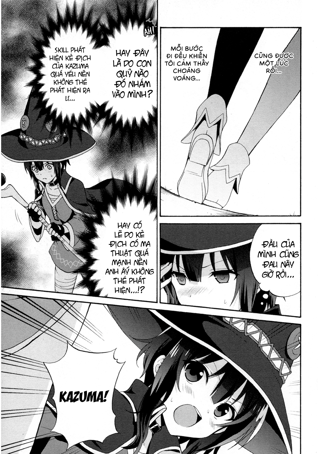 manhwax10.com - Truyện Manhwa Konosuba : Tuyển Tập Megumin Chương 7 C n S t Explosion Trang 3