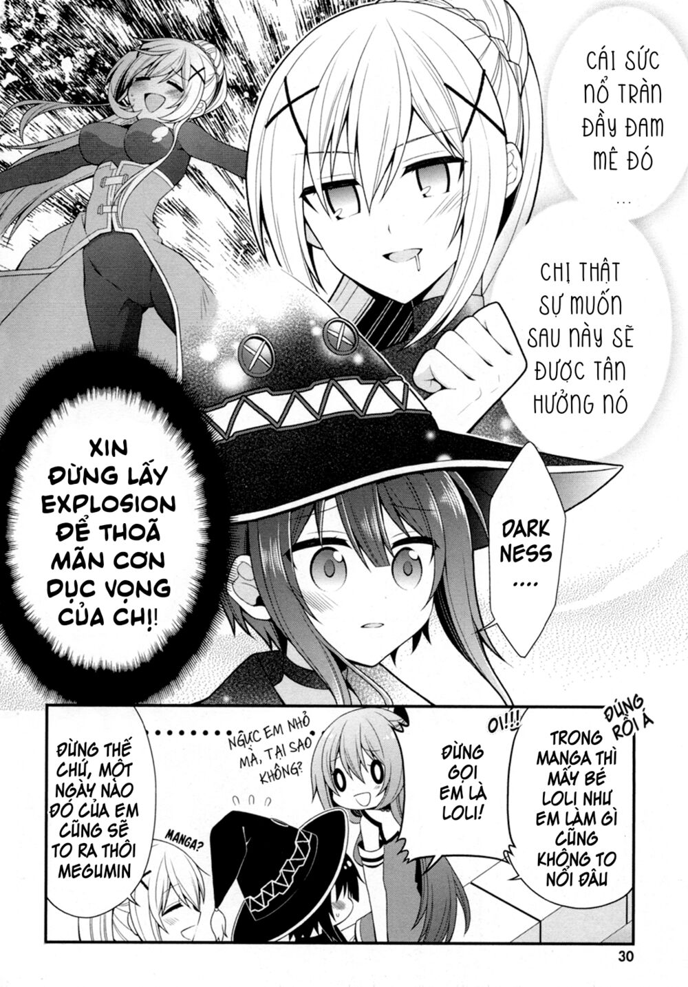 Konosuba : Tuyển Tập Megumin Chương 3 L i khuy n cho c th n y Trang 6