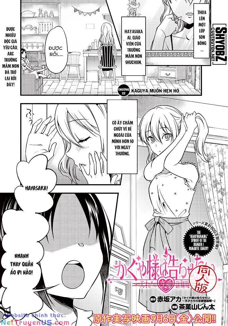 manhwax10.com - Truyện Manhwa Kaguya-Sama Wa Kokurasetai Doujinshi Chương 22 Trang 2