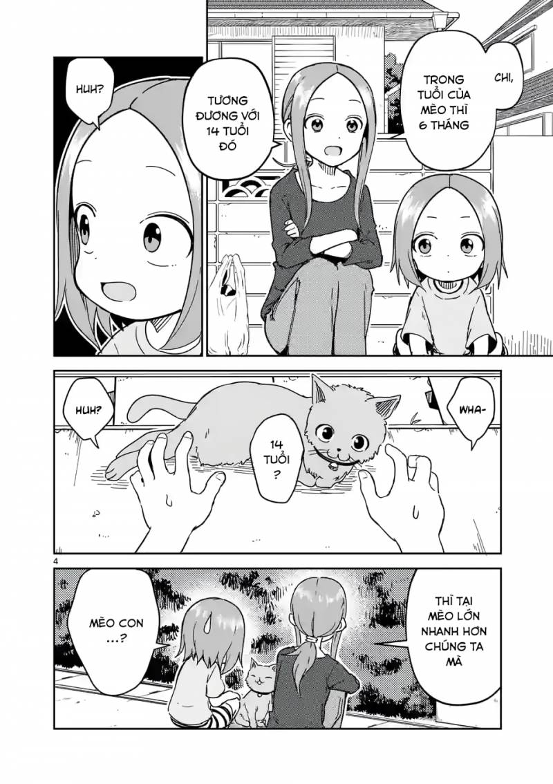 manhwax10.com - Truyện Manhwa Karakai Jouzu No (Moto) Takagi-San Chương 245 Trang 4