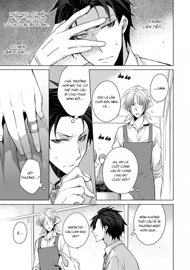 manhwax10.com - Truyện Manhwa Keppeki Buchou no Mousou Tasting Chương 1 END Trang 13