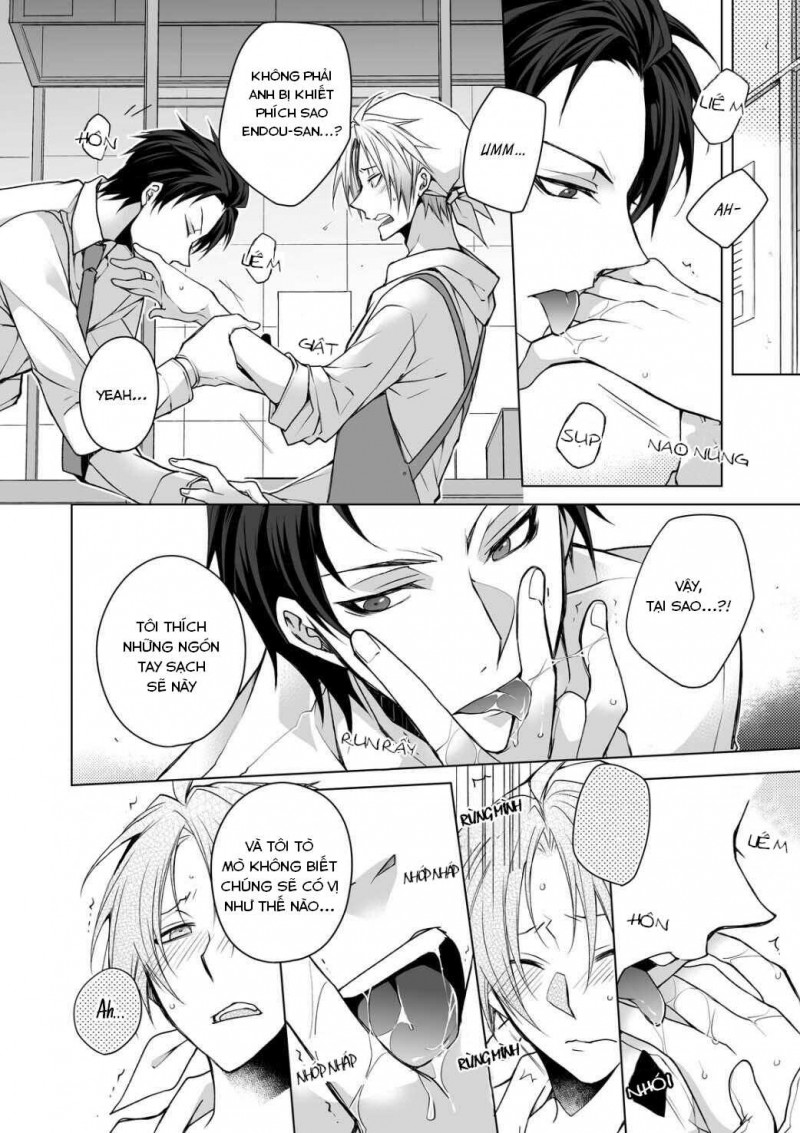 manhwax10.com - Truyện Manhwa Keppeki Buchou no Mousou Tasting Chương 1 END Trang 18