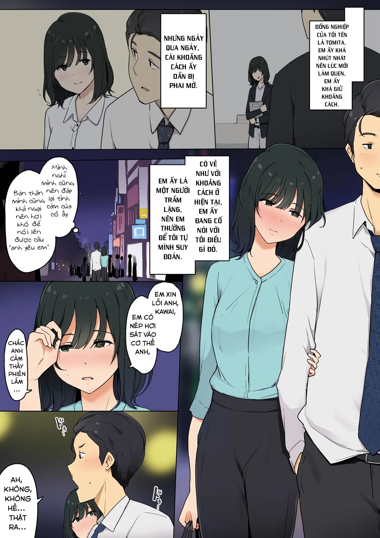 manhwax10.com - Truyện Manhwa Hitomishiri Douryou Joshi To Micchaku Sex Suru Ohanashi Chương 1 Trang 5