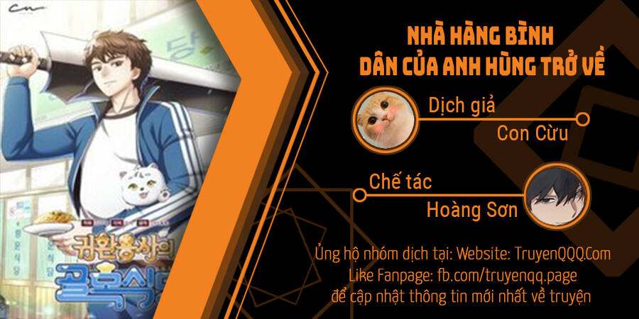 manhwax10.com - Truyện Manhwa Nhà Hàng Bình Dân Của Anh Hùng Trở Về Chương 38 Trang 1