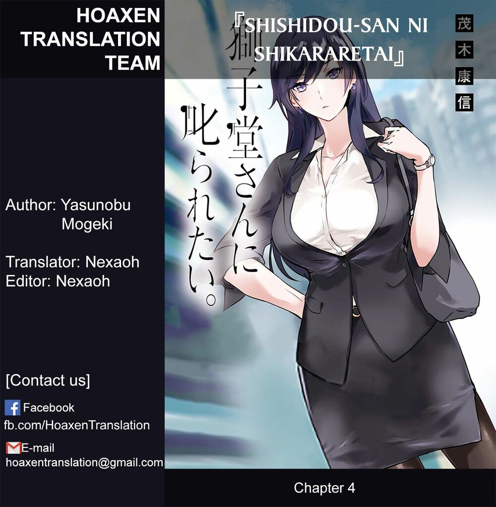 manhwax10.com - Truyện Manhwa Shishidou-San Ni Shikararetai Chương 4 Trang 1