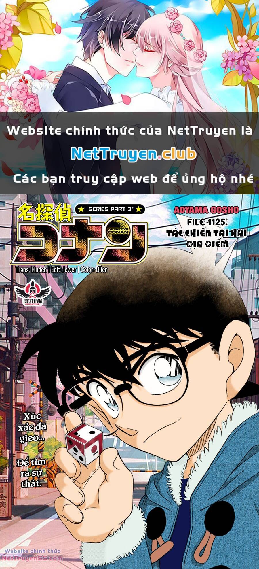 manhwax10.com - Truyện Manhwa Thám Tử Conan Chương 1125 Trang 1