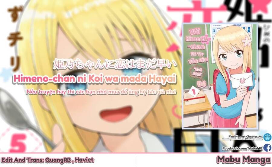 manhwax10.com - Truyện Manhwa Với Himeno-Chan Thì Yêu Vẫn Còn Quá Sớm Đó! Chương 49 Trang 15