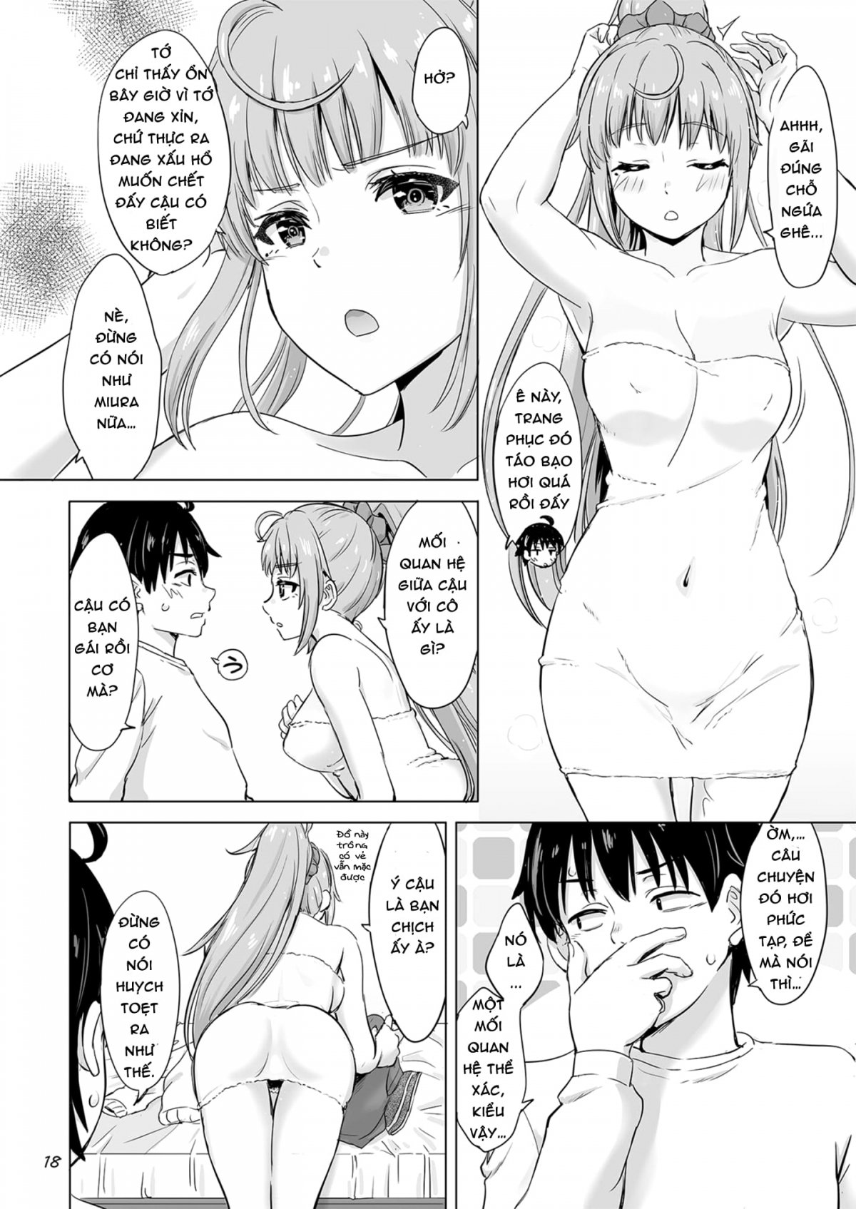 manhwax10.com - Truyện Manhwa Làm tình với bạn cùng lớp Saki và Yumiko Chương Oneshot Trang 17