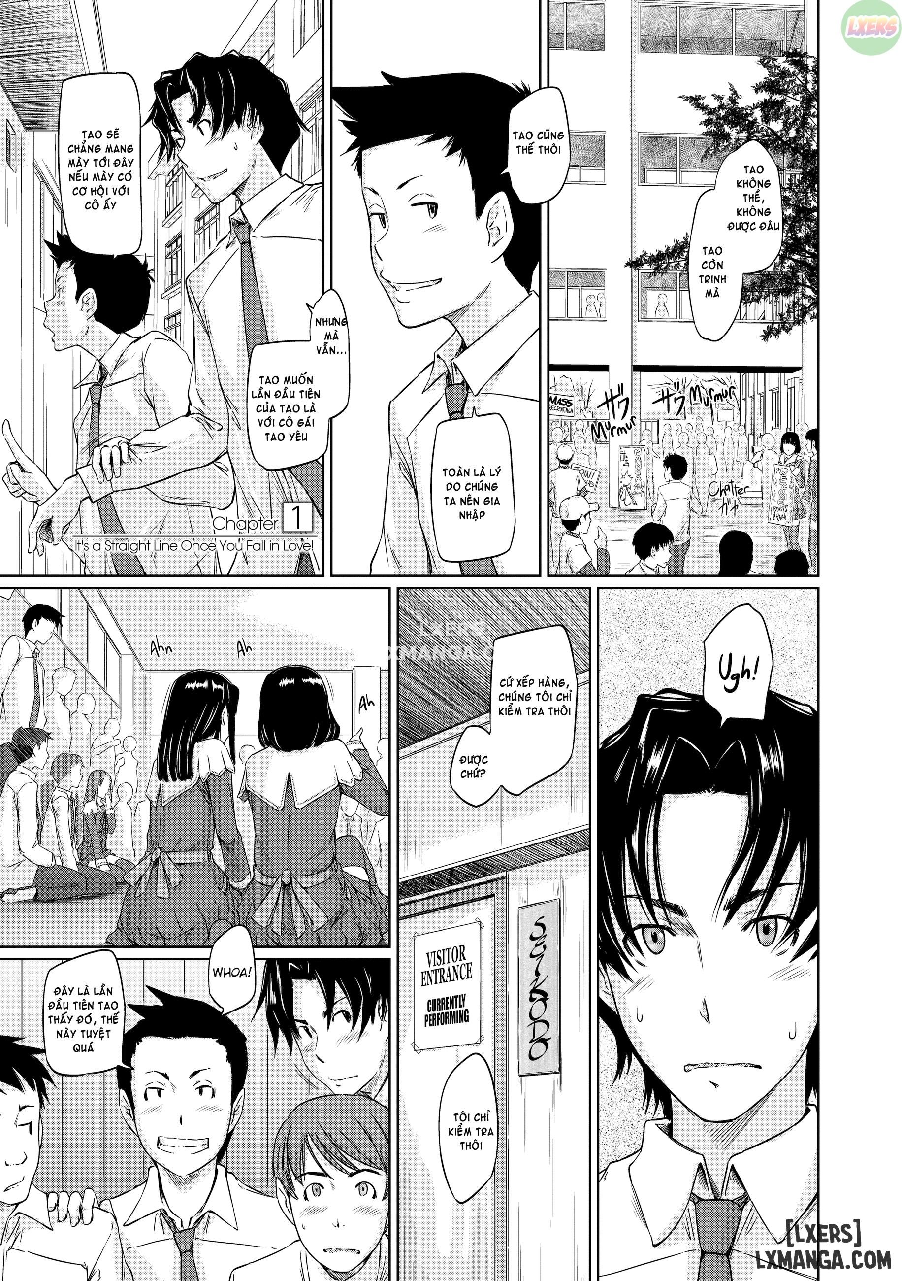 manhwax10.com - Truyện Manhwa It's a Straight Line Once You Fall in Love Chương 1 Trang 7