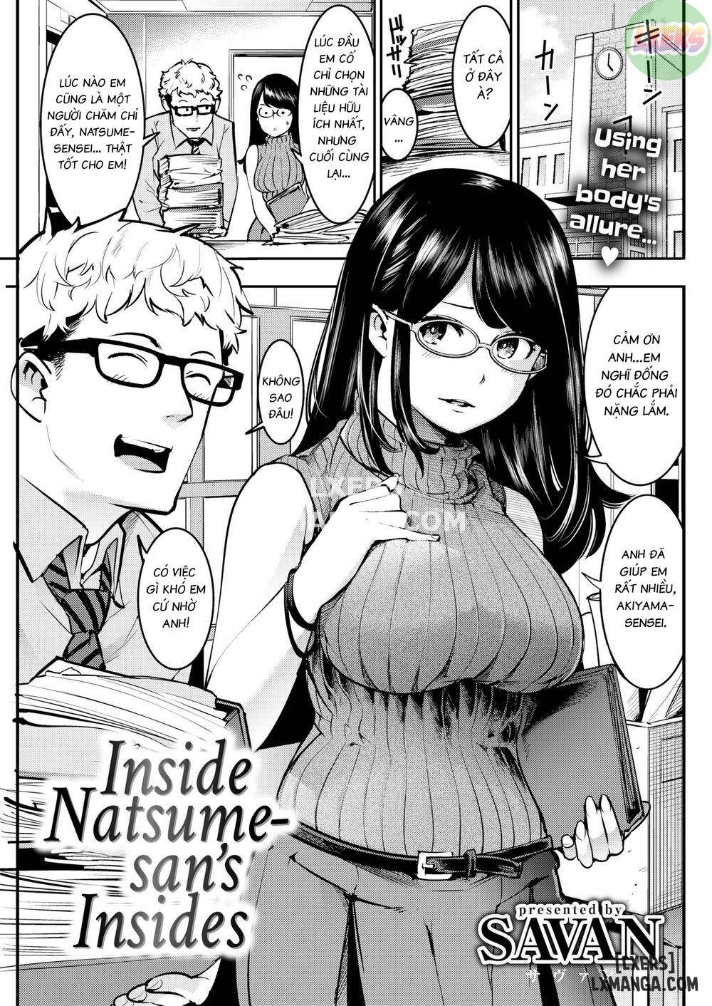 Inside Natsume-san’s Insides Chương Oneshot Trang 1