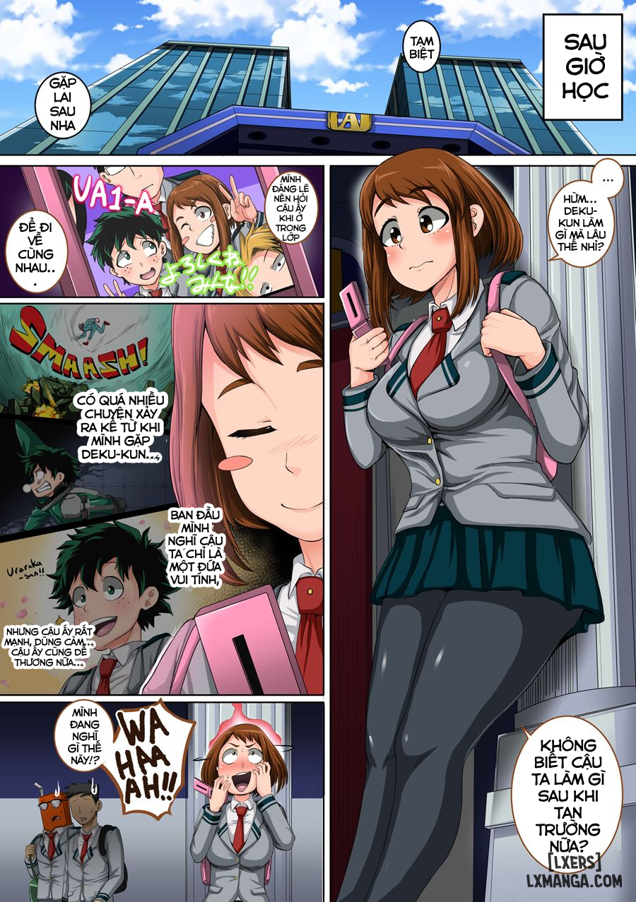 manhwax10.com - Truyện Manhwa Boku no Harem Academia: 3-wa Ochako Hen Chương Oneshot Trang 2