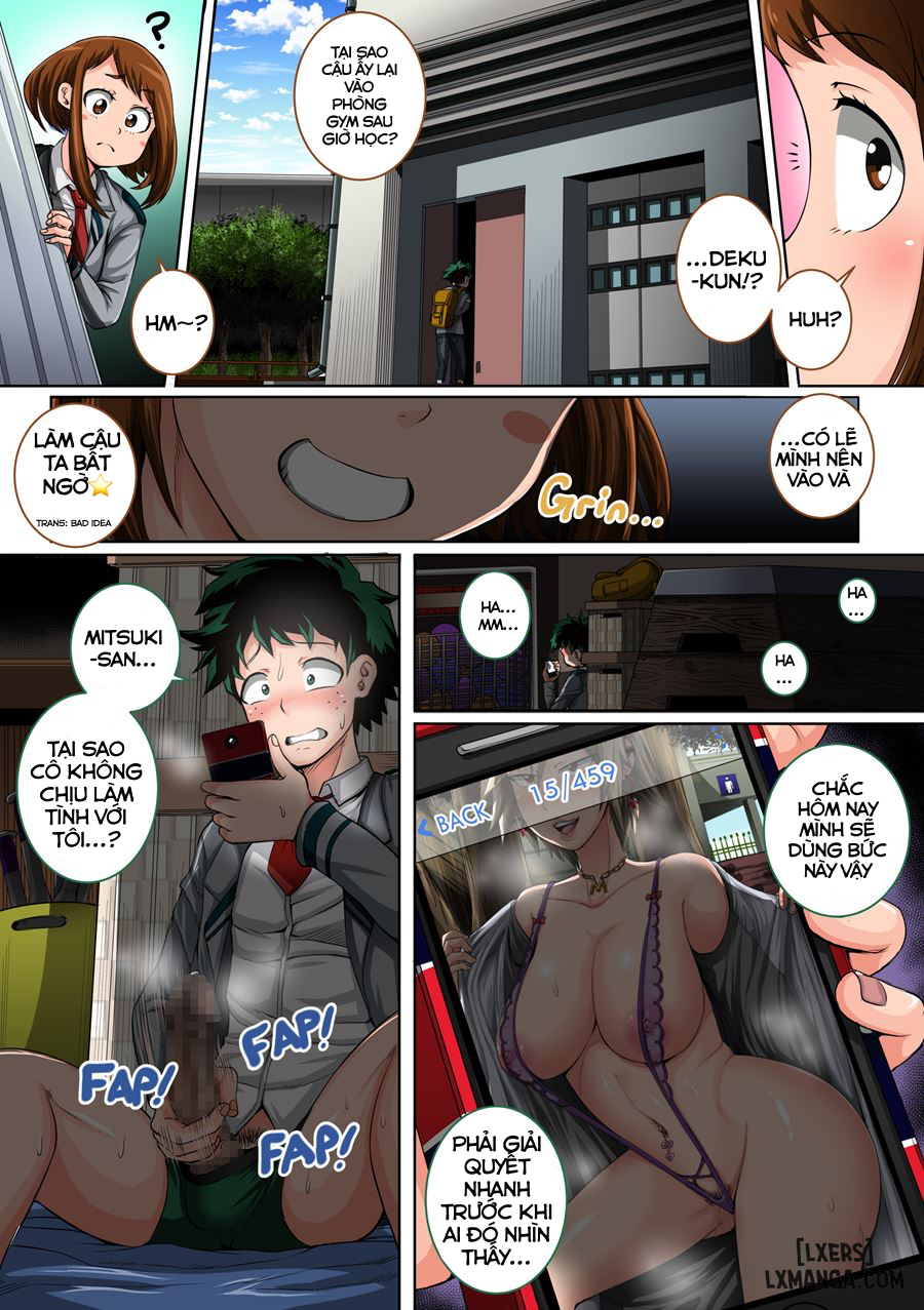 manhwax10.com - Truyện Manhwa Boku no Harem Academia: 3-wa Ochako Hen Chương Oneshot Trang 3