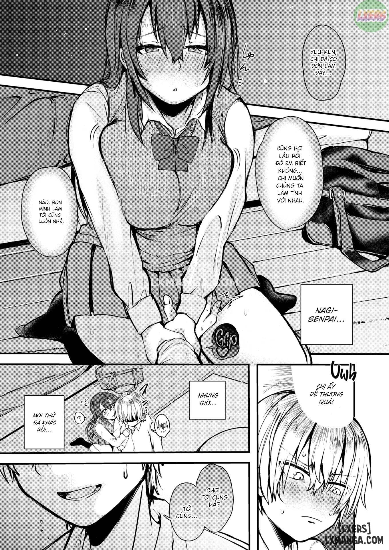 manhwax10.com - Truyện Manhwa Nagi-senpai's Prank! ❤ Chương Oneshot Trang 5