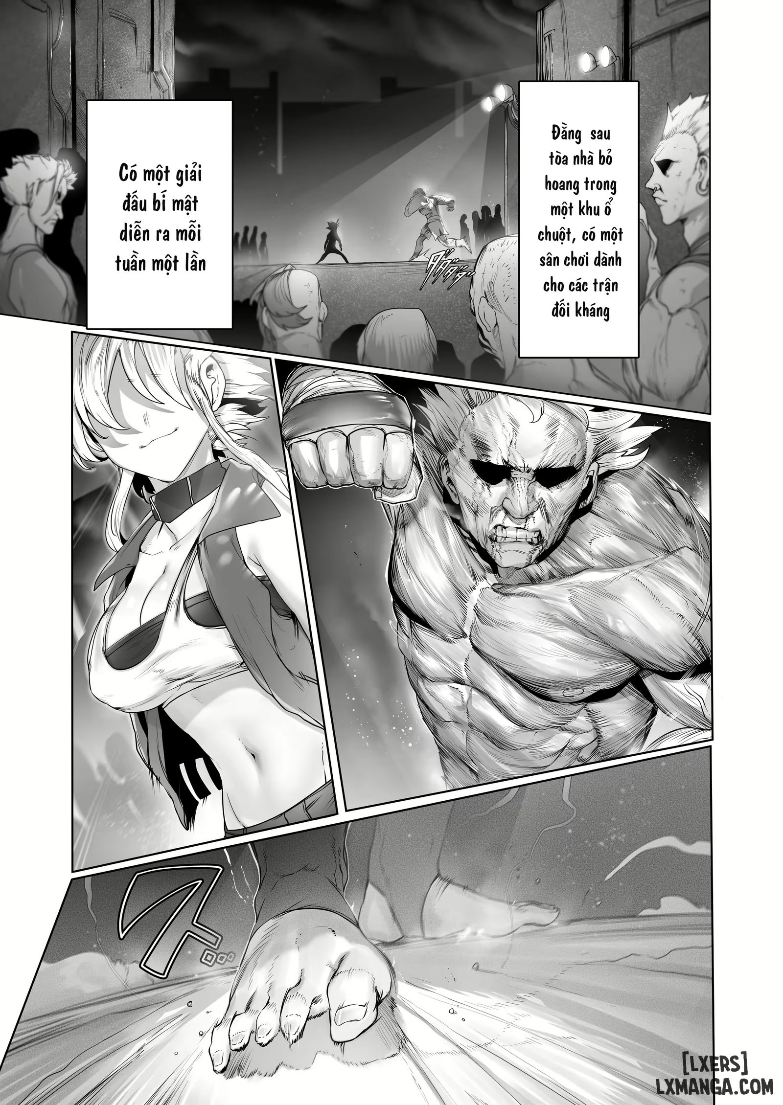 manhwax10.com - Truyện Manhwa Battle Rape -Touka the Undefeated's Day of Humiliation- Chương Oneshot Trang 3