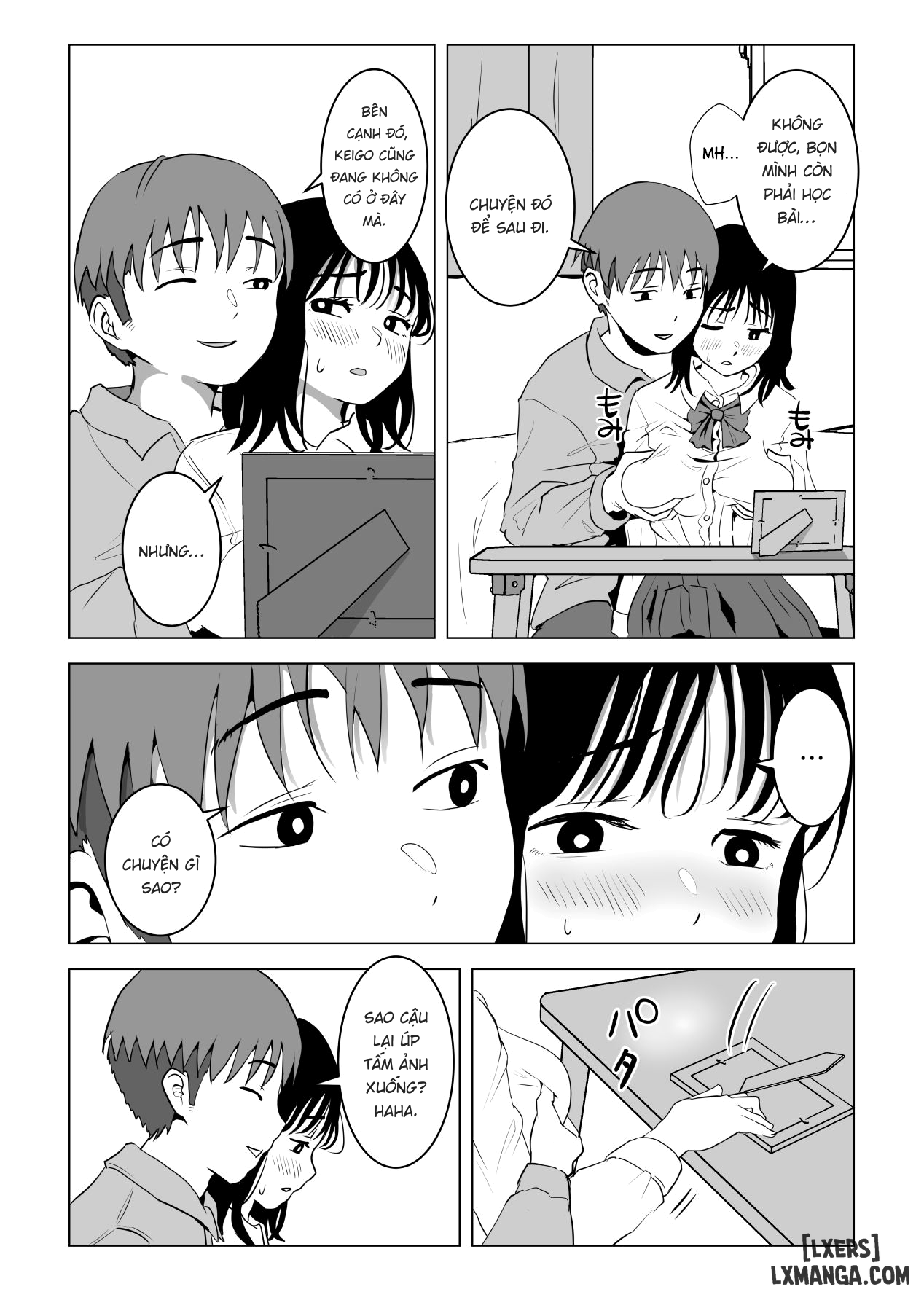 manhwax10.com - Truyện Manhwa My Busty Childhood Friend and Big Bro Have Been Acting Weird Lately Chương Oneshot Trang 25