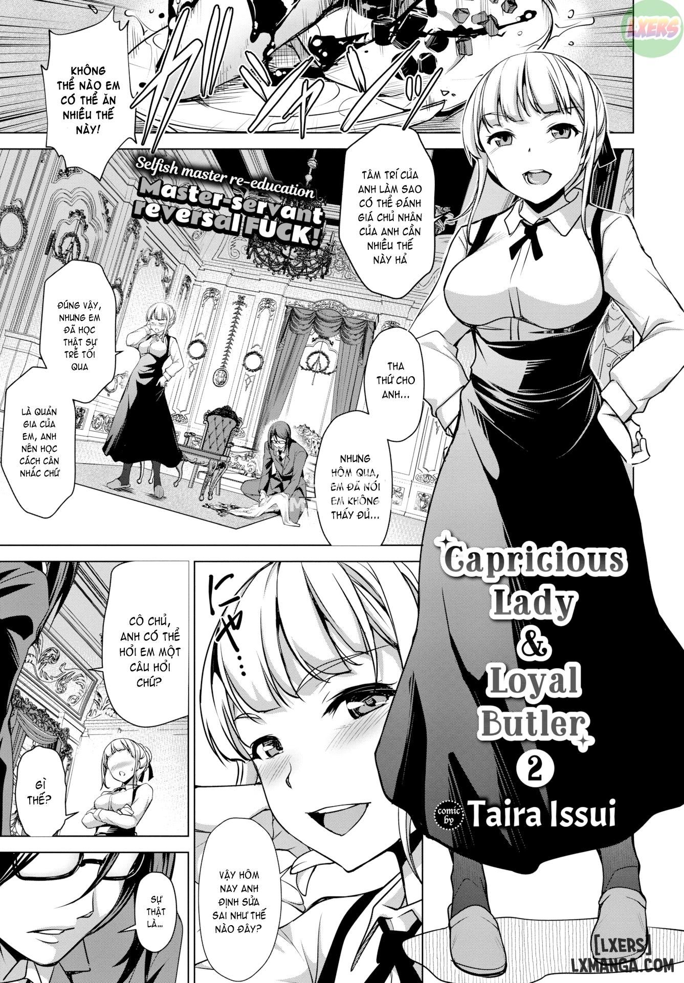 manhwax10.com - Truyện Manhwa Capricious Lady & Loyal Butler Chương 2 END Trang 1