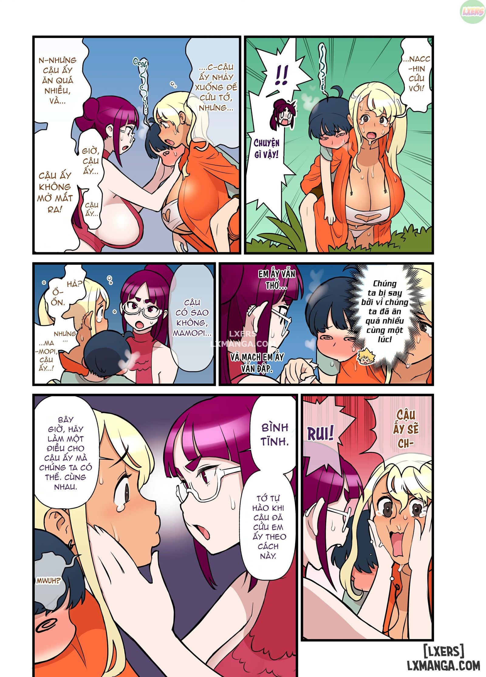 manhwax10.com - Truyện Manhwa Bimbo Gal VS the Disciplinary Squad Chương 3 END Trang 43