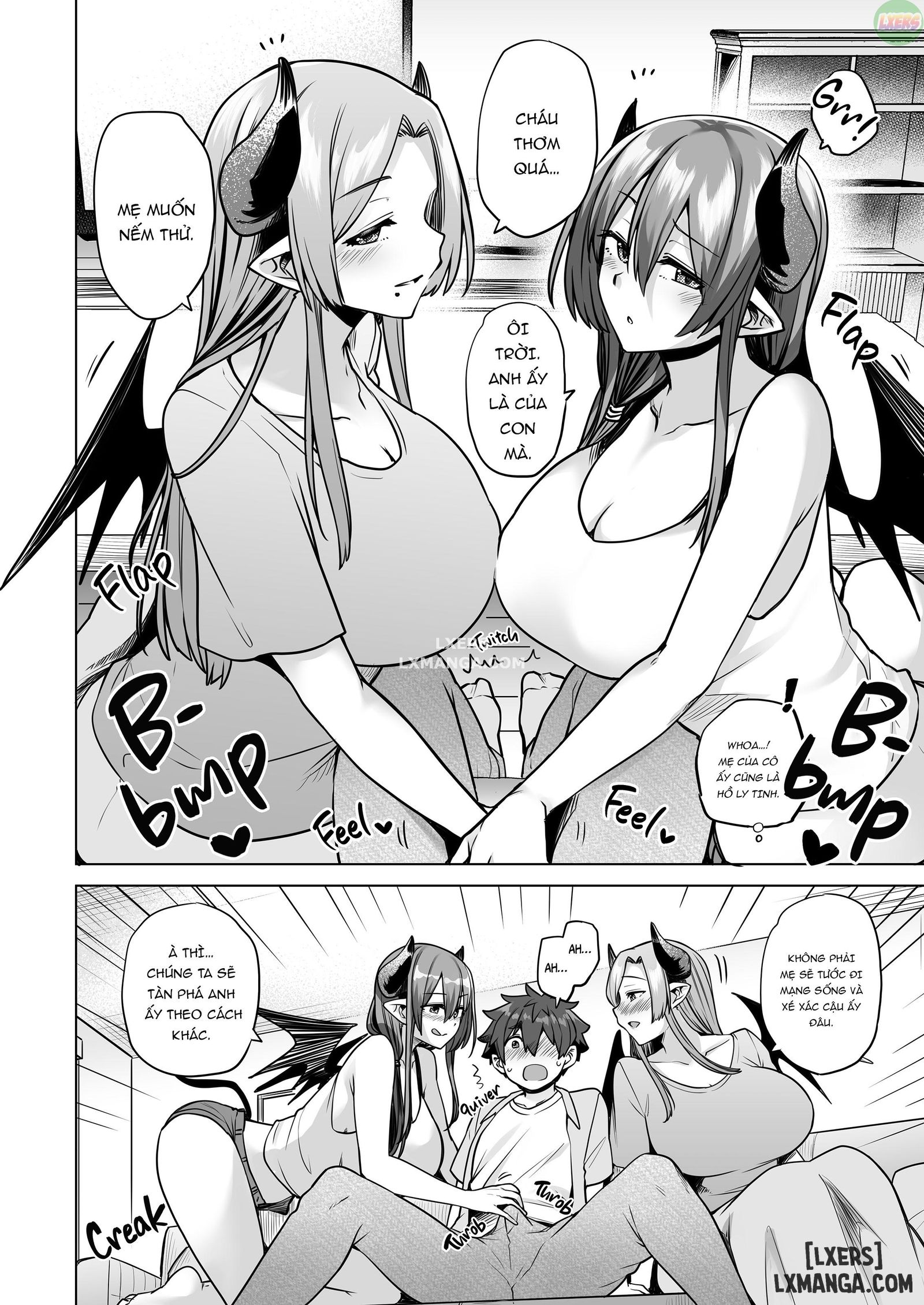 manhwax10.com - Truyện Manhwa Succubus Ladies on a Milking Mission Chương Oneshot Trang 38