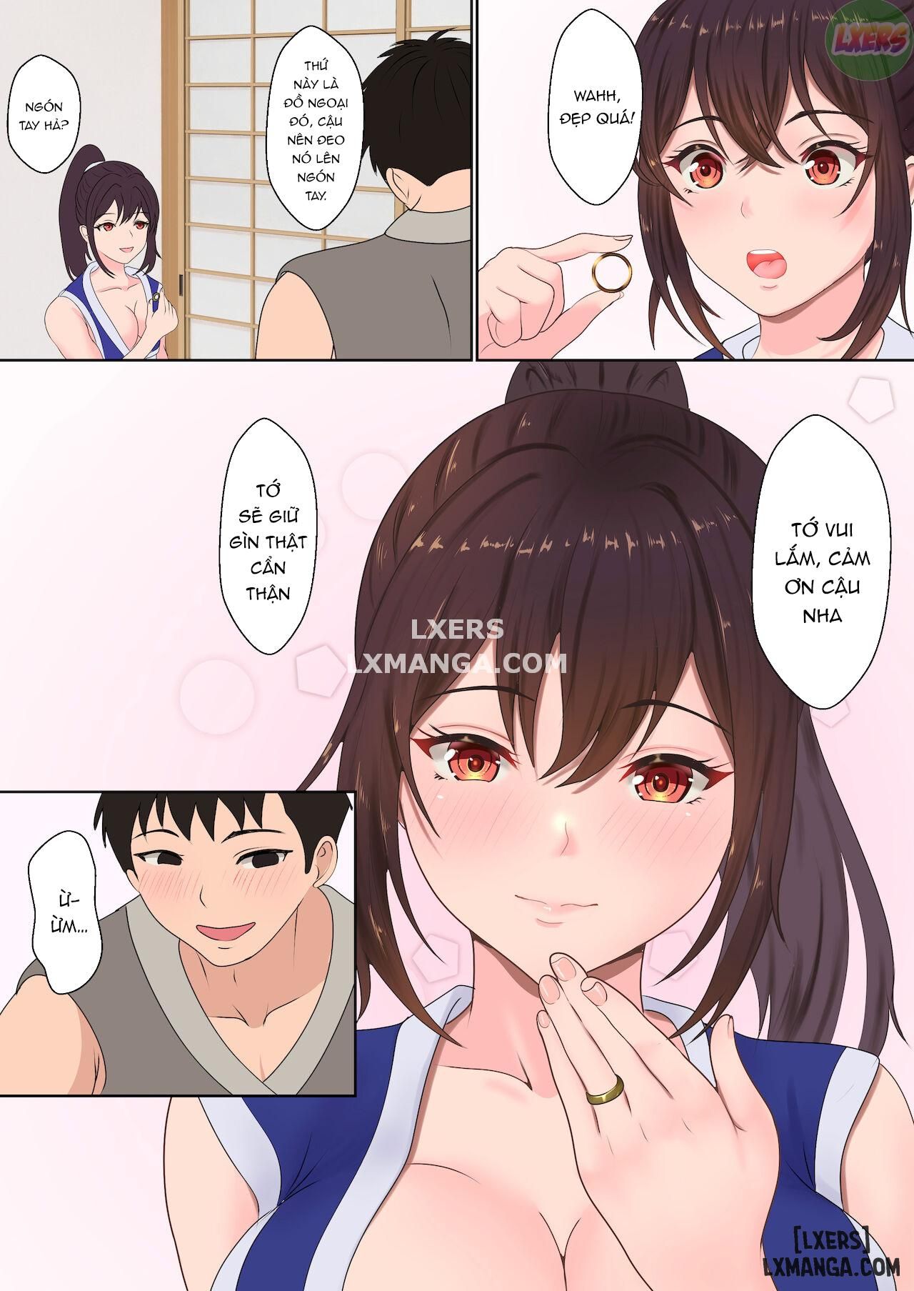 manhwax10.com - Truyện Manhwa Kunoichi Yotogi Shugyou Chương Oneshot Trang 8