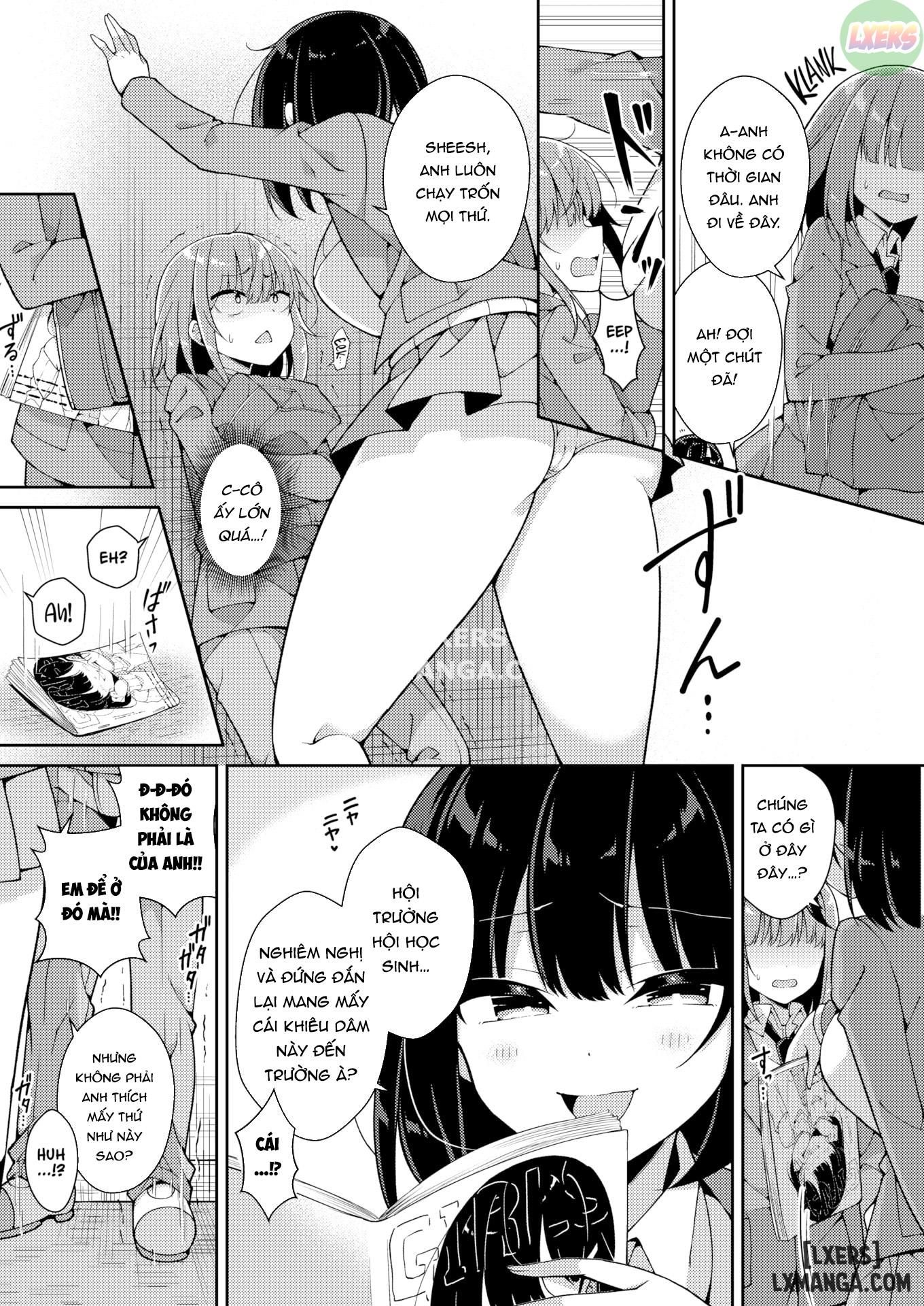 manhwax10.com - Truyện Manhwa Huge Kouhai X Tiny Senpai Chương Oneshot Trang 4