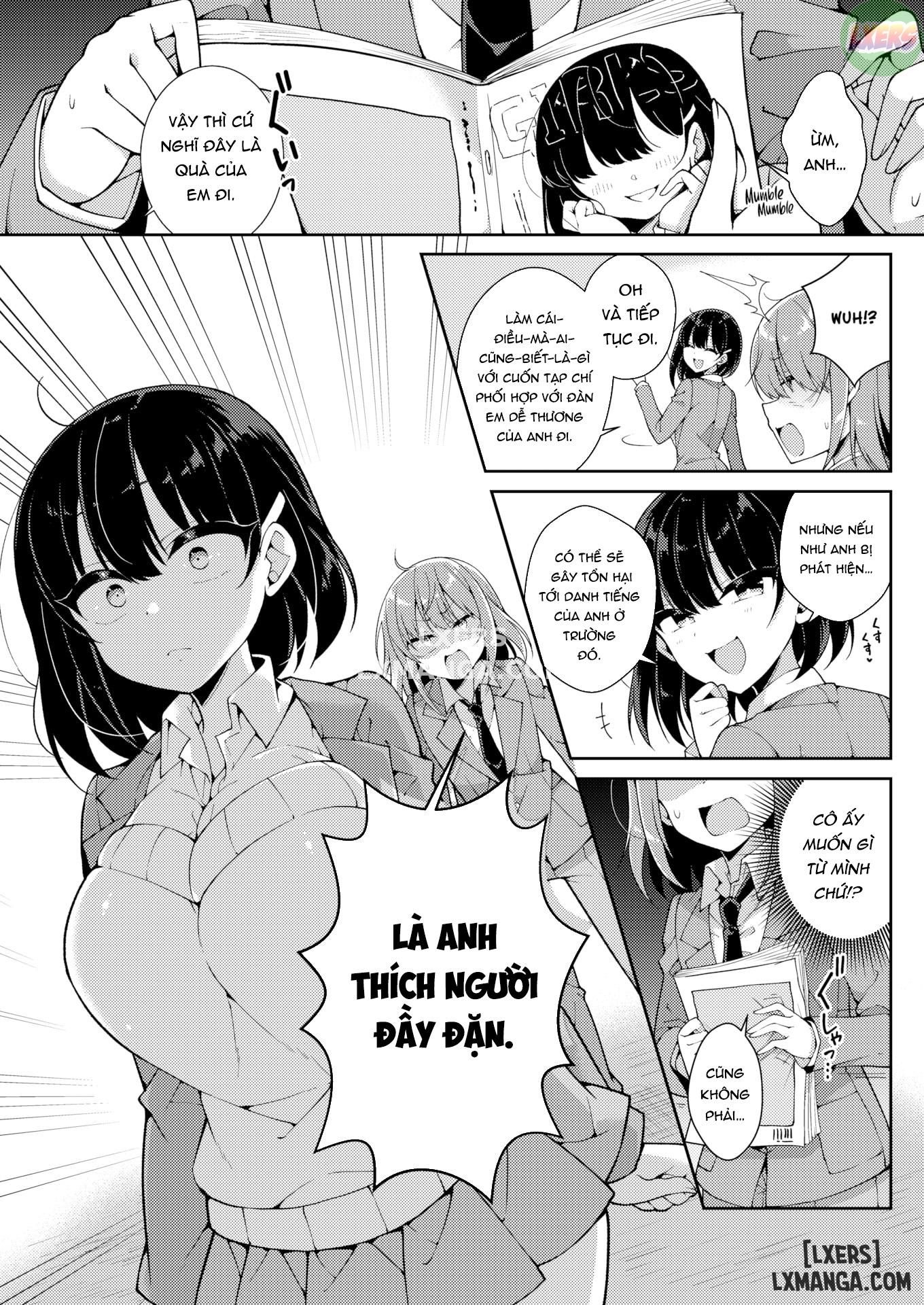 manhwax10.com - Truyện Manhwa Huge Kouhai X Tiny Senpai Chương Oneshot Trang 5