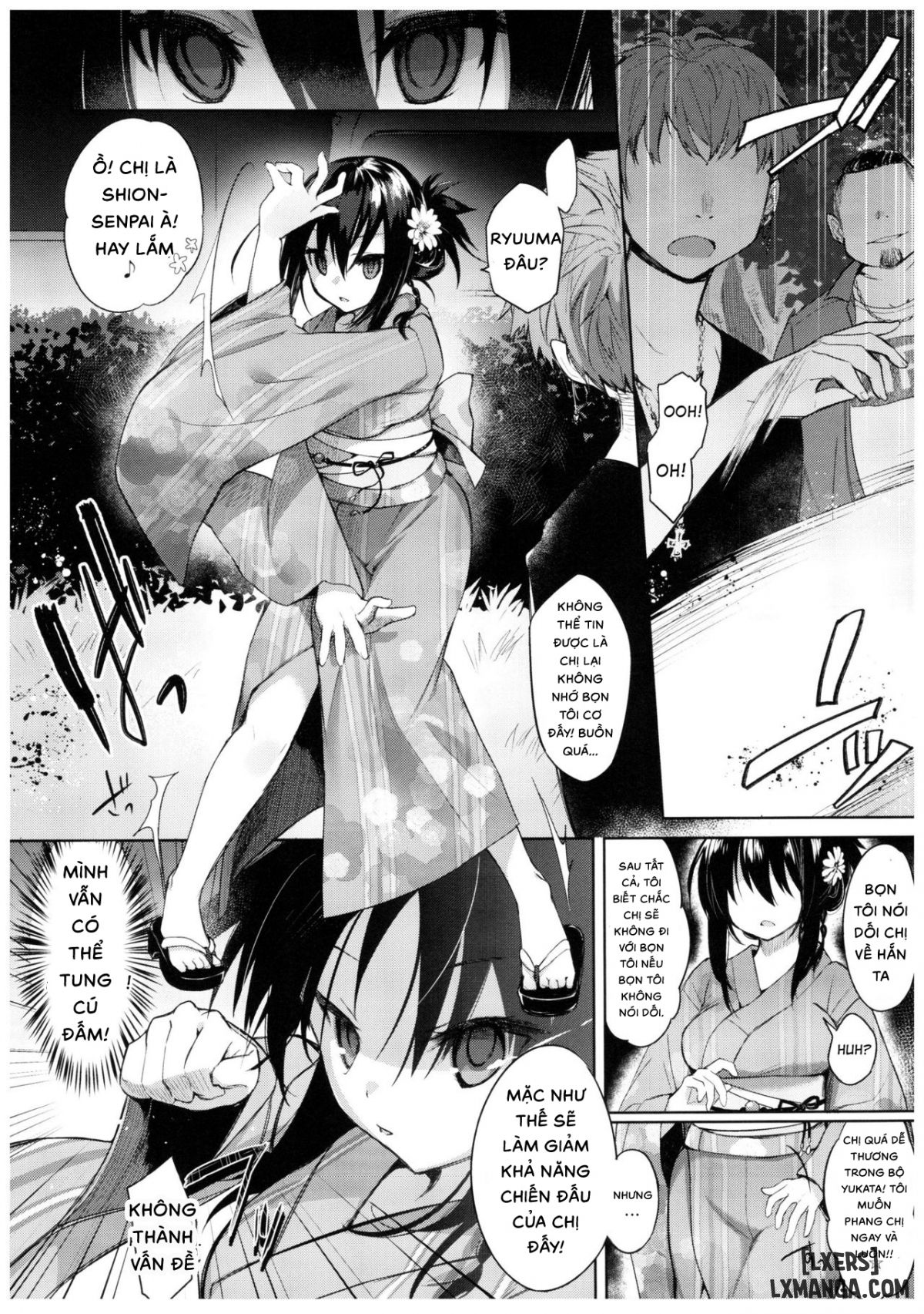 manhwax10.com - Truyện Manhwa Yukata to Rape to Aniki to Ore to. Yukata to Rape Hen Chương Oneshot Trang 15