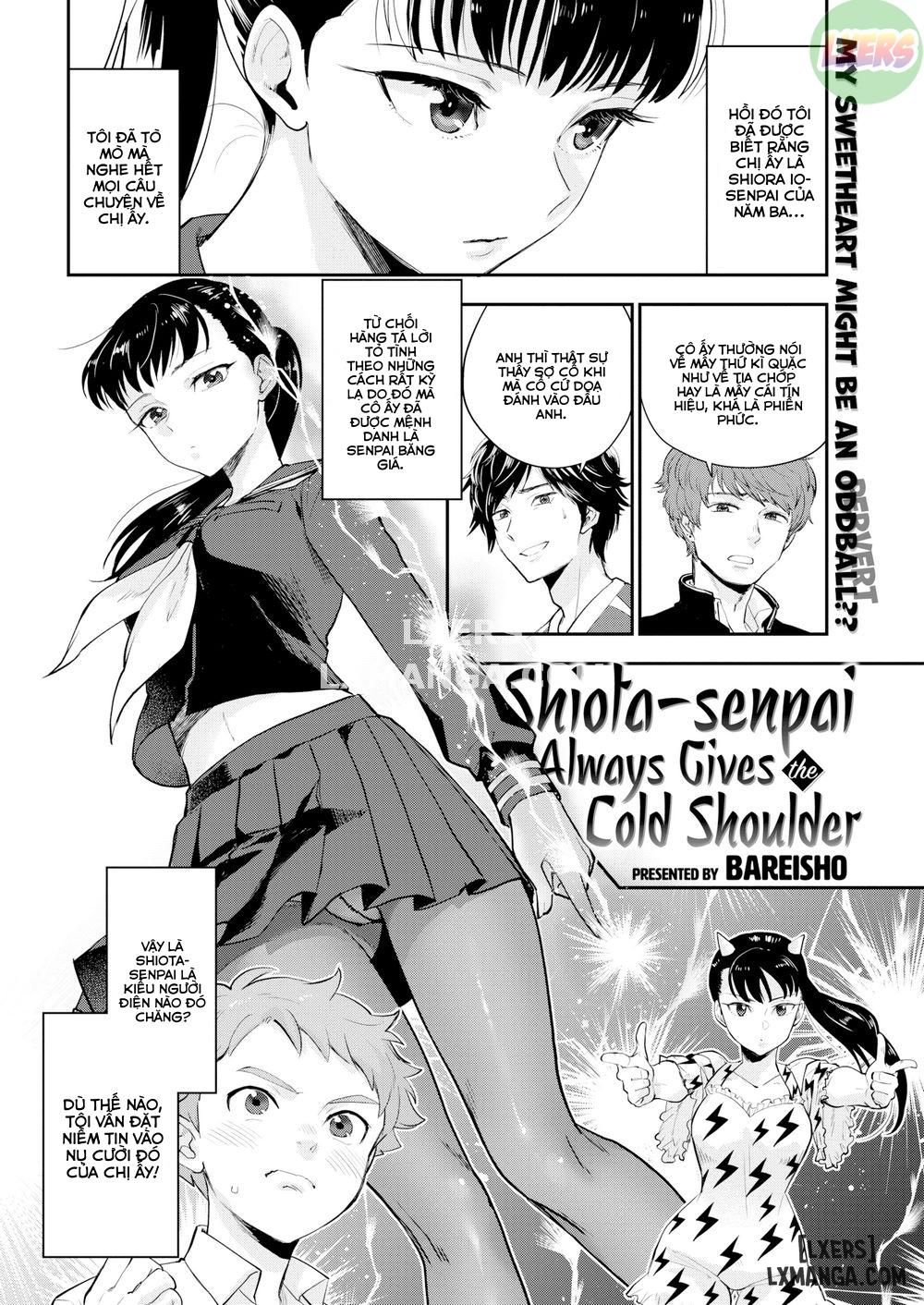 Shiota-senpai Always Gives the Cold Shoulder Chương Oneshot Trang 2