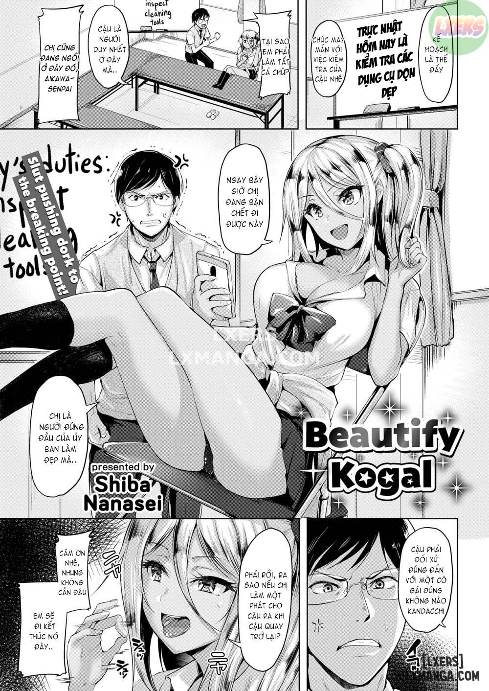 manhwax10.com - Truyện Manhwa Beautify Kogal Chương Oneshot Trang 1