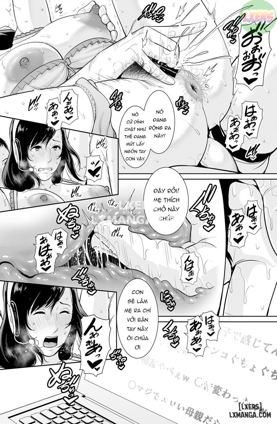 manhwax10.com - Truyện Manhwa Haha wa Yoru ni Saku Single Mother no Haishin Kiroku Chương Oneshot Trang 33