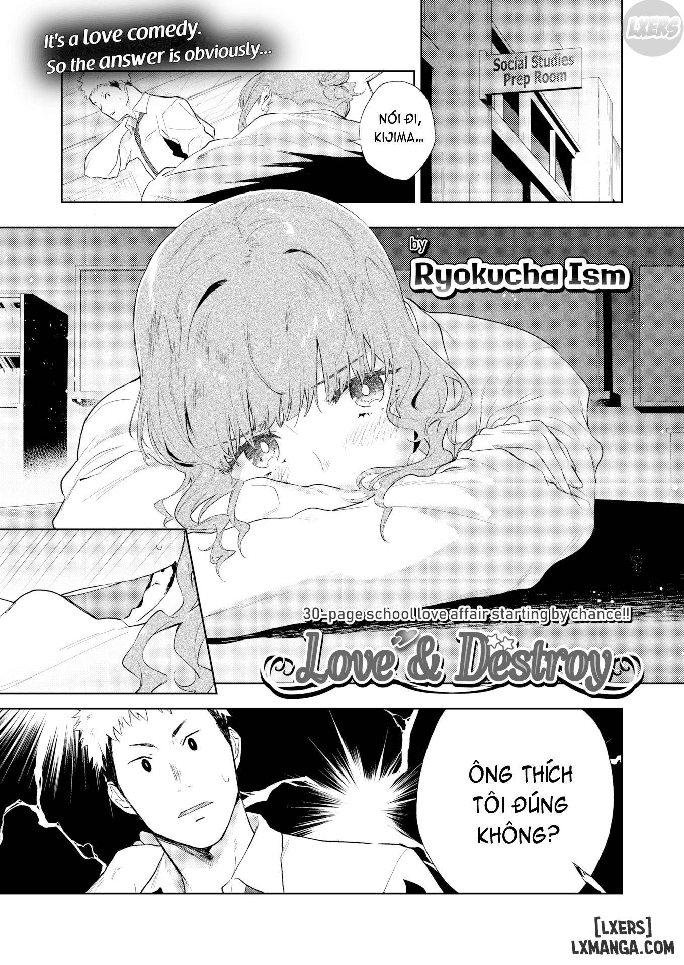 manhwax10.com - Truyện Manhwa Love & Destroy Chương Oneshot Trang 1