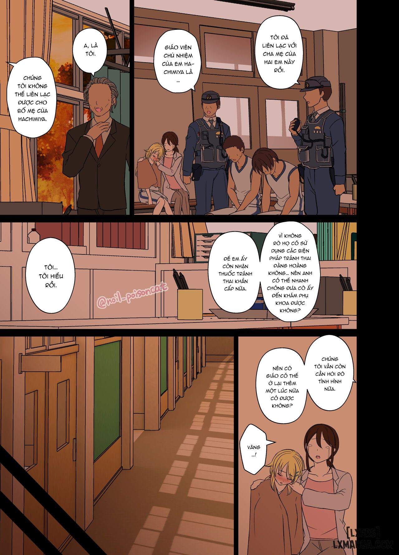 manhwax10.com - Truyện Manhwa Hachimiya Meguru o Yowasete Warui ko to o Suru Hanashi Chương Oneshot Trang 11