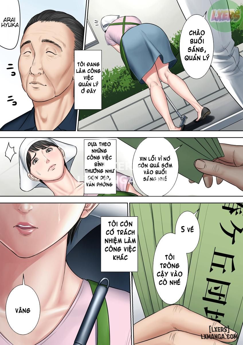 manhwax10.com - Truyện Manhwa Tsubakigaoka Danchi no Kanrinin Chương 2 END Trang 3