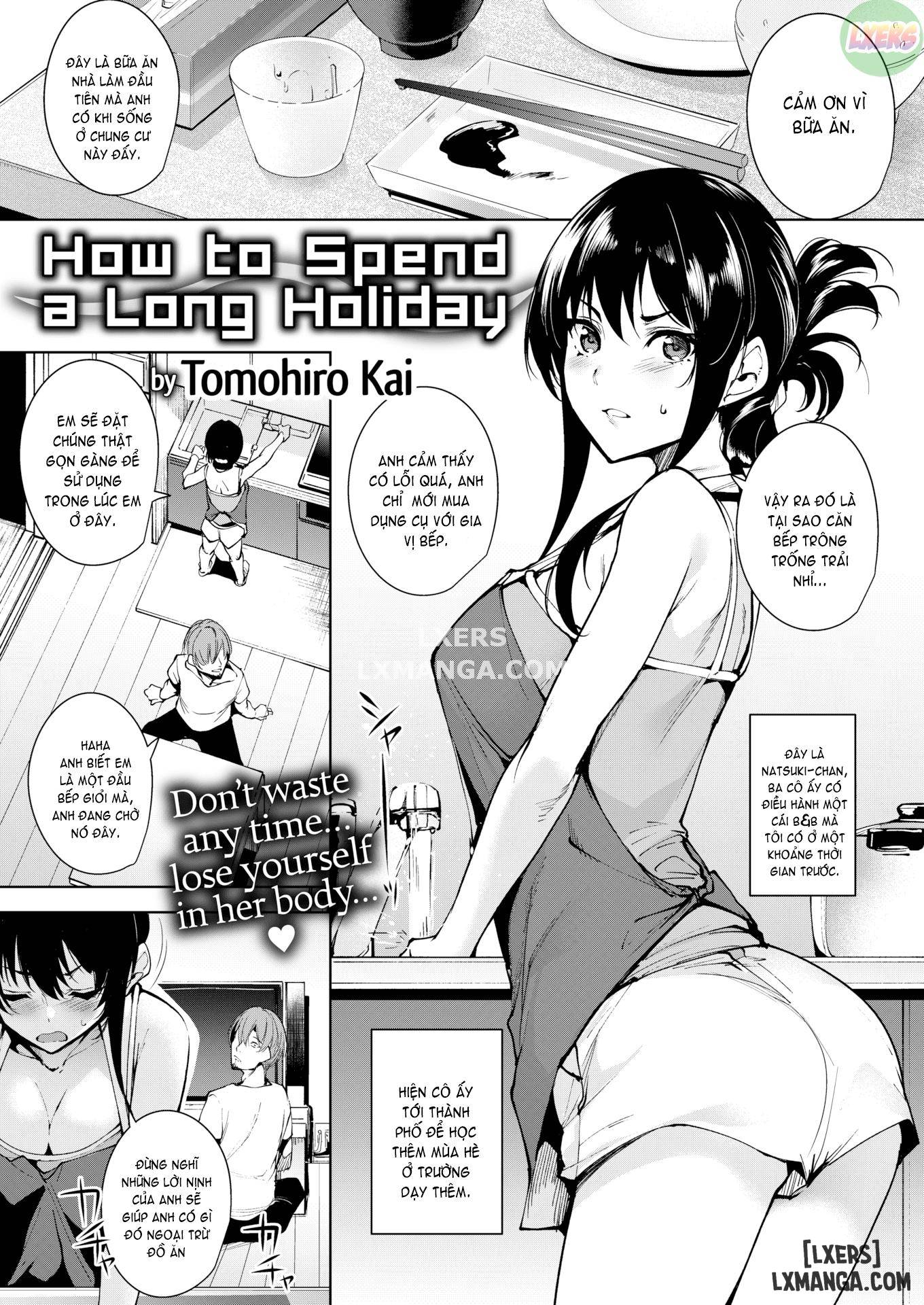 manhwax10.com - Truyện Manhwa How to Spend a Long Holiday Chương 1 Trang 1